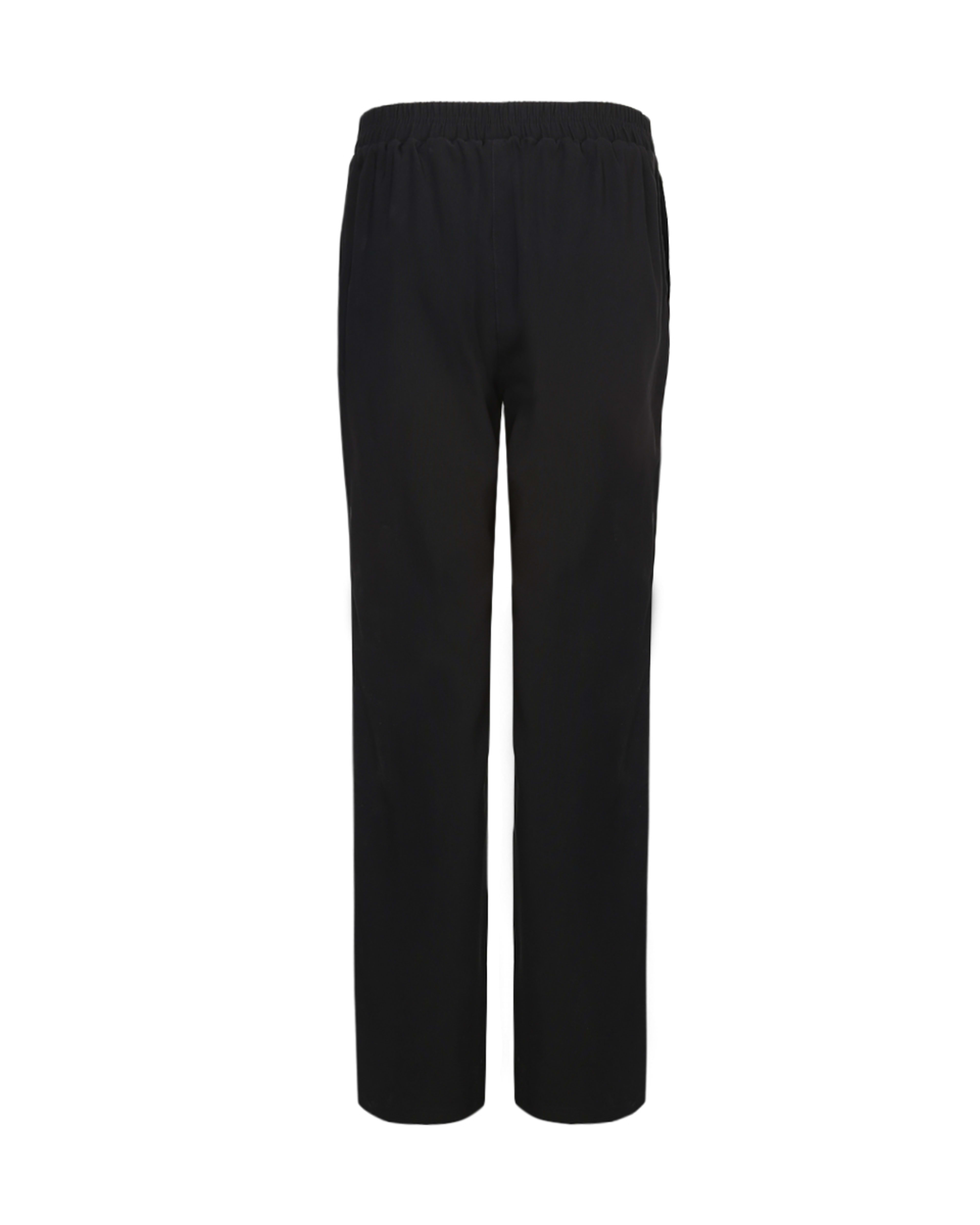 6 Pull On Straight Leg Pants BLACK, 6 of 6