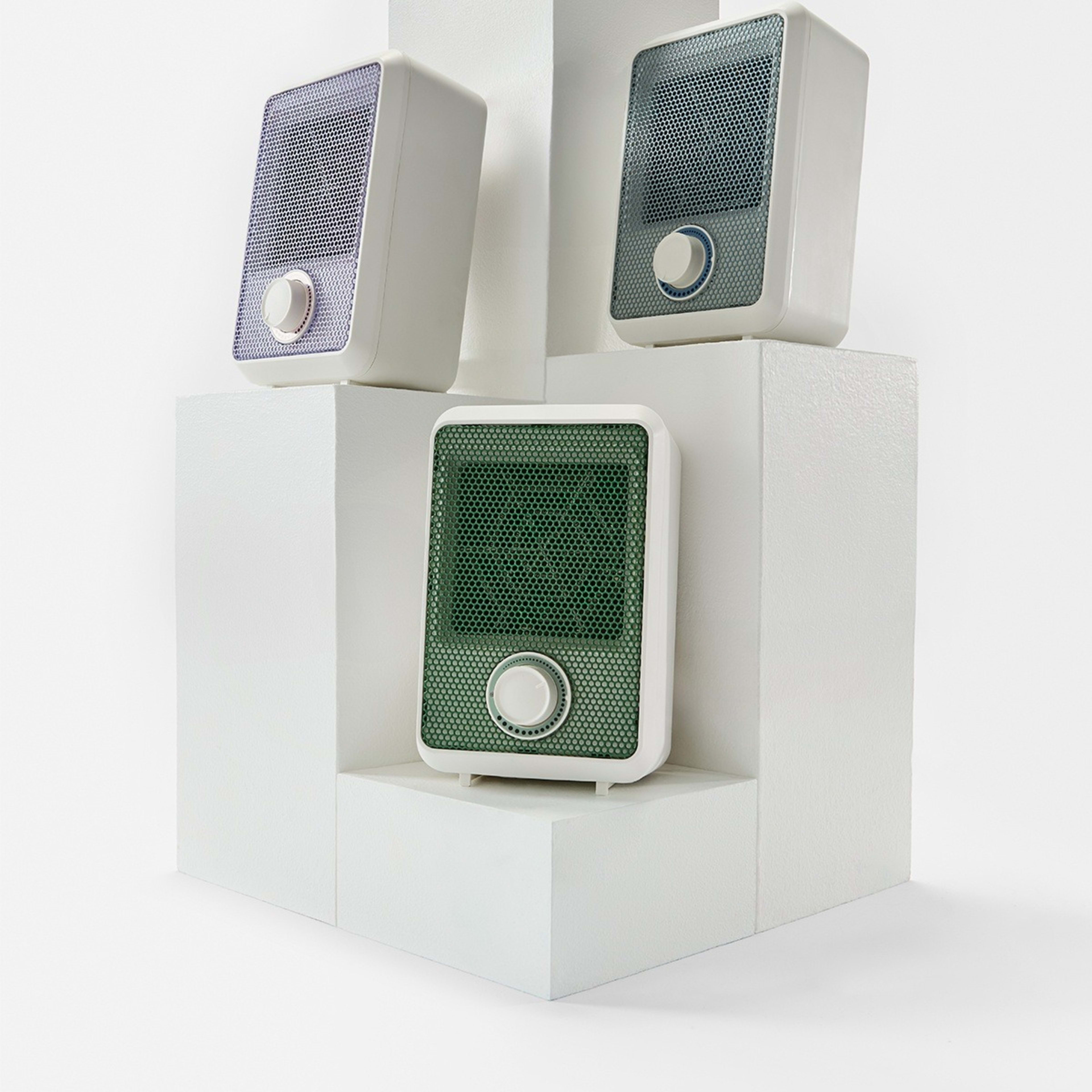 8 Desktop Heater - Green, 8 of 8