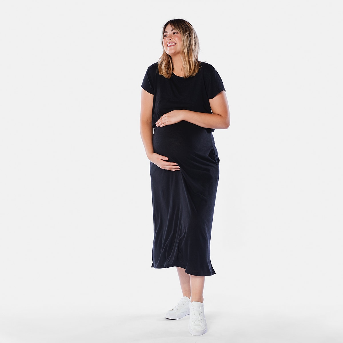 Maternity Overlay Relaxed Dress - Kmart
