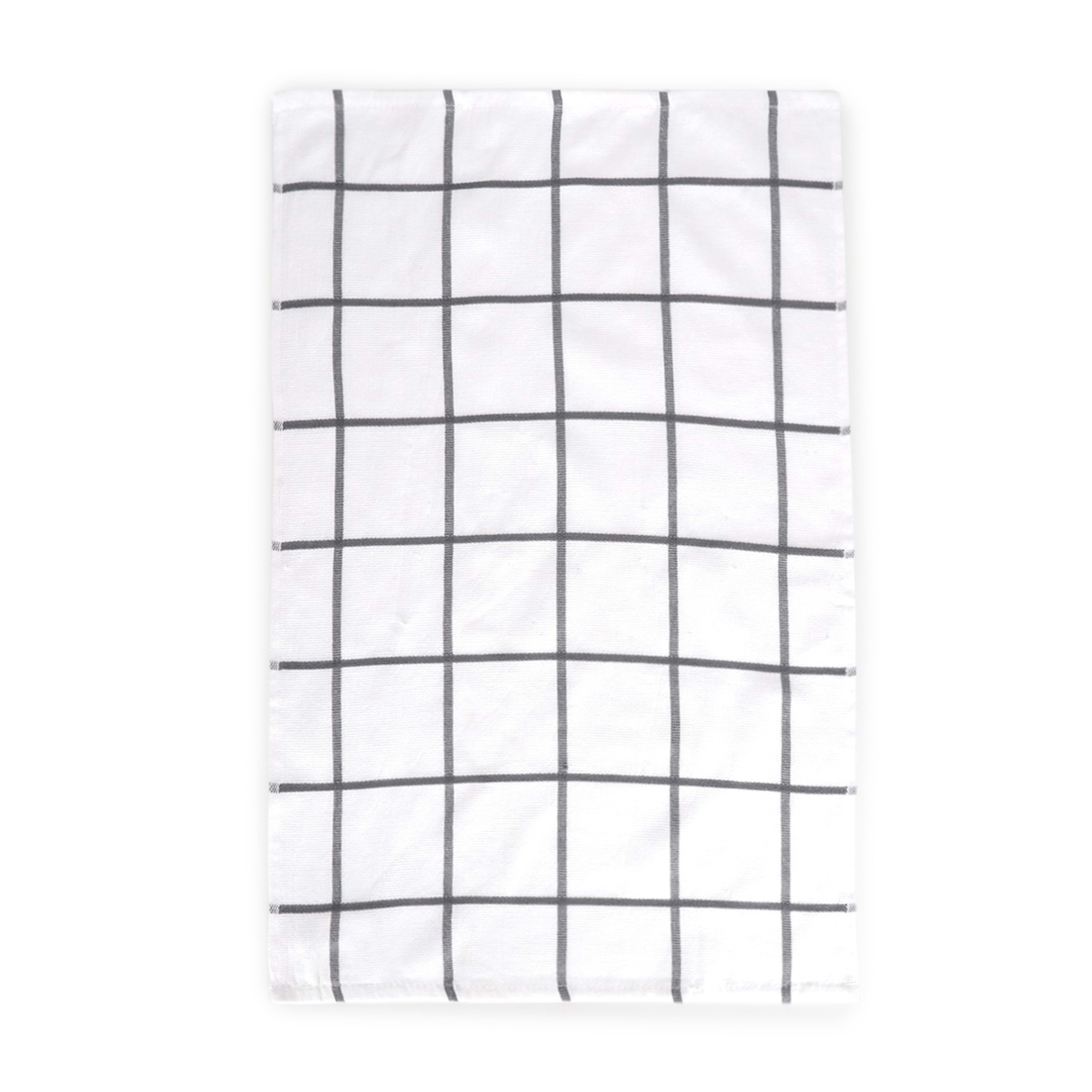 4 4 Pack Grey Linear Terry Tea Towels, 4 of 7