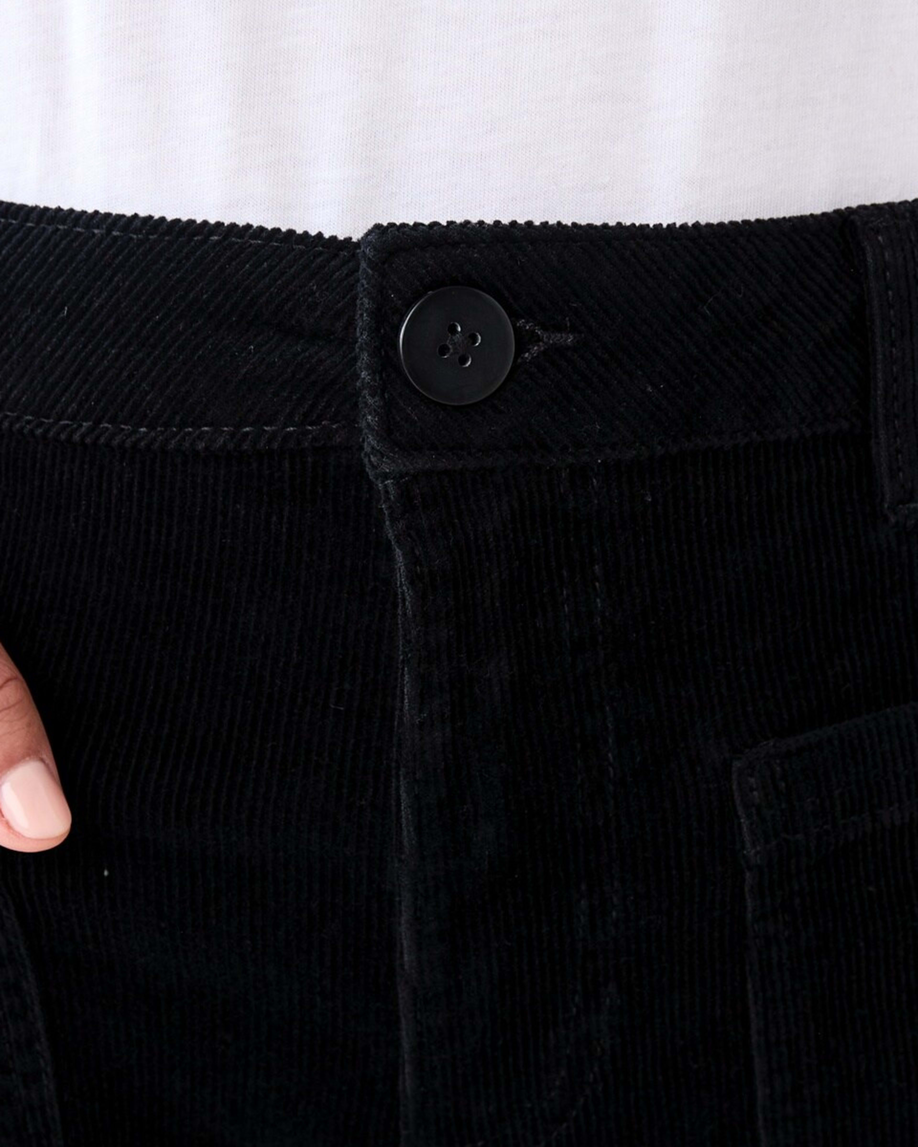 4 Corduroy Pants Black, 4 of 5