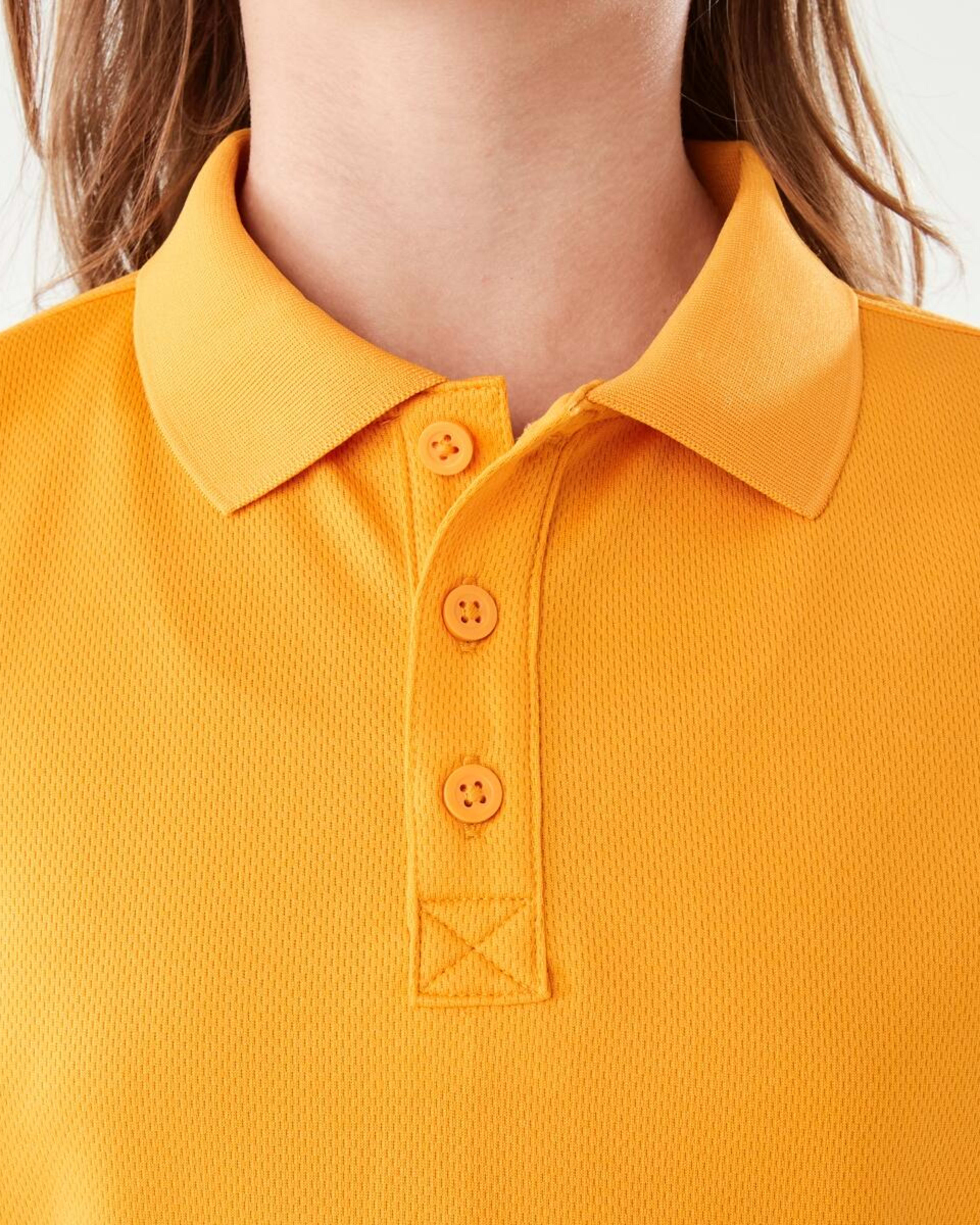 4 School Moisture Wicking Polo Gold, 4 of 9