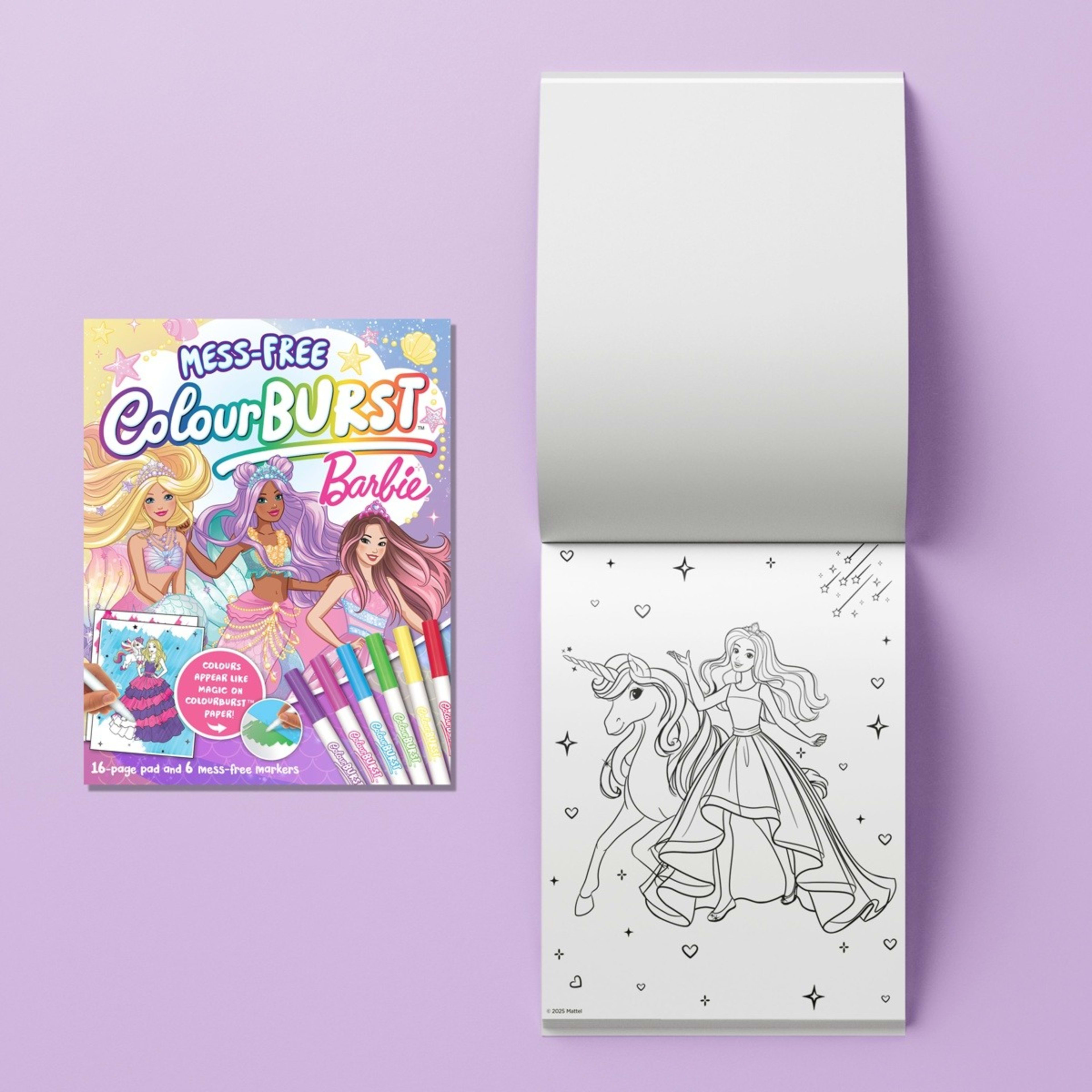 5 INKredibles Mess-Free ColourBurst Barbie Activity Kit - Book, 5 of 6