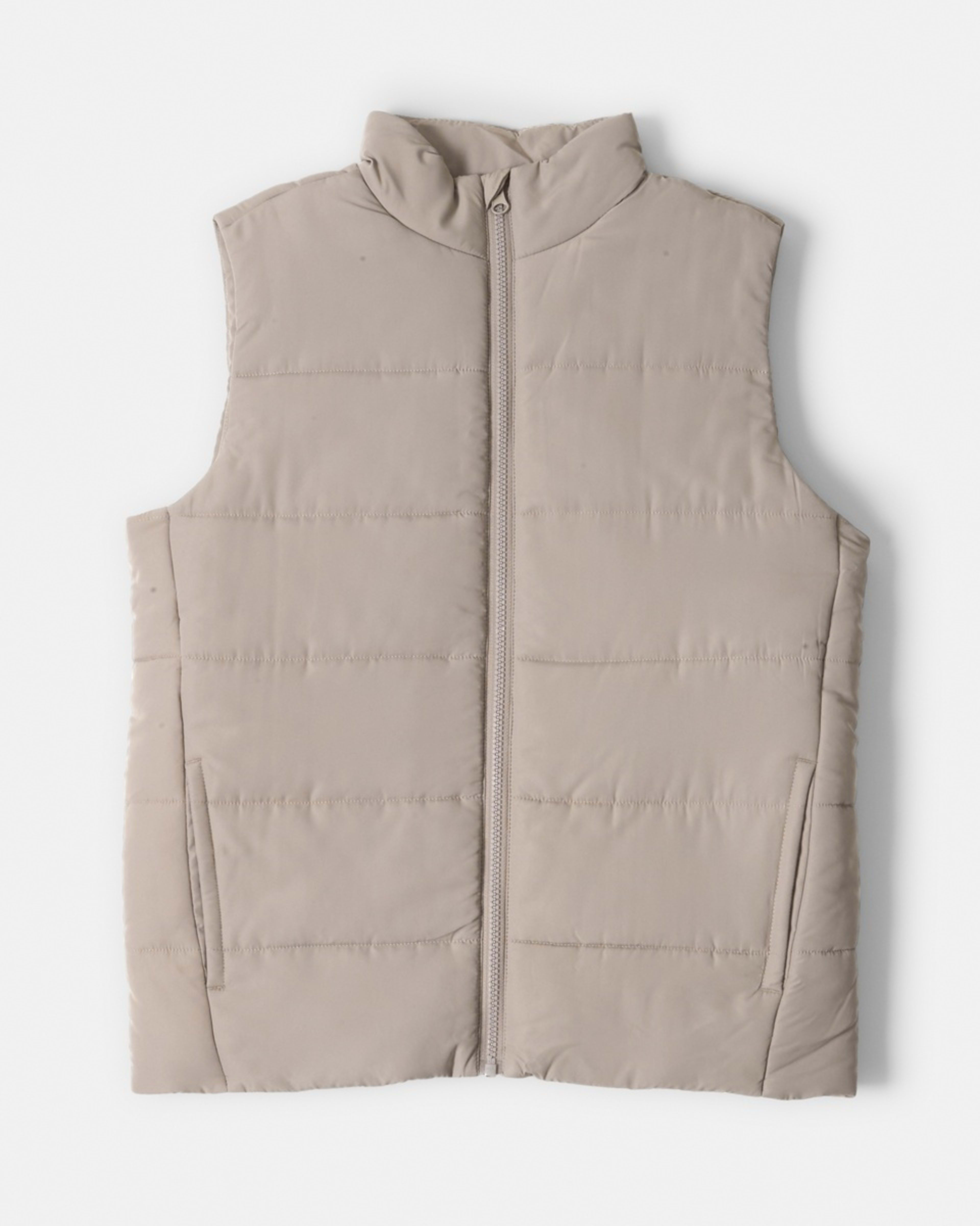 9 Basic Puffer Vest Moon Rock, 9 of 10