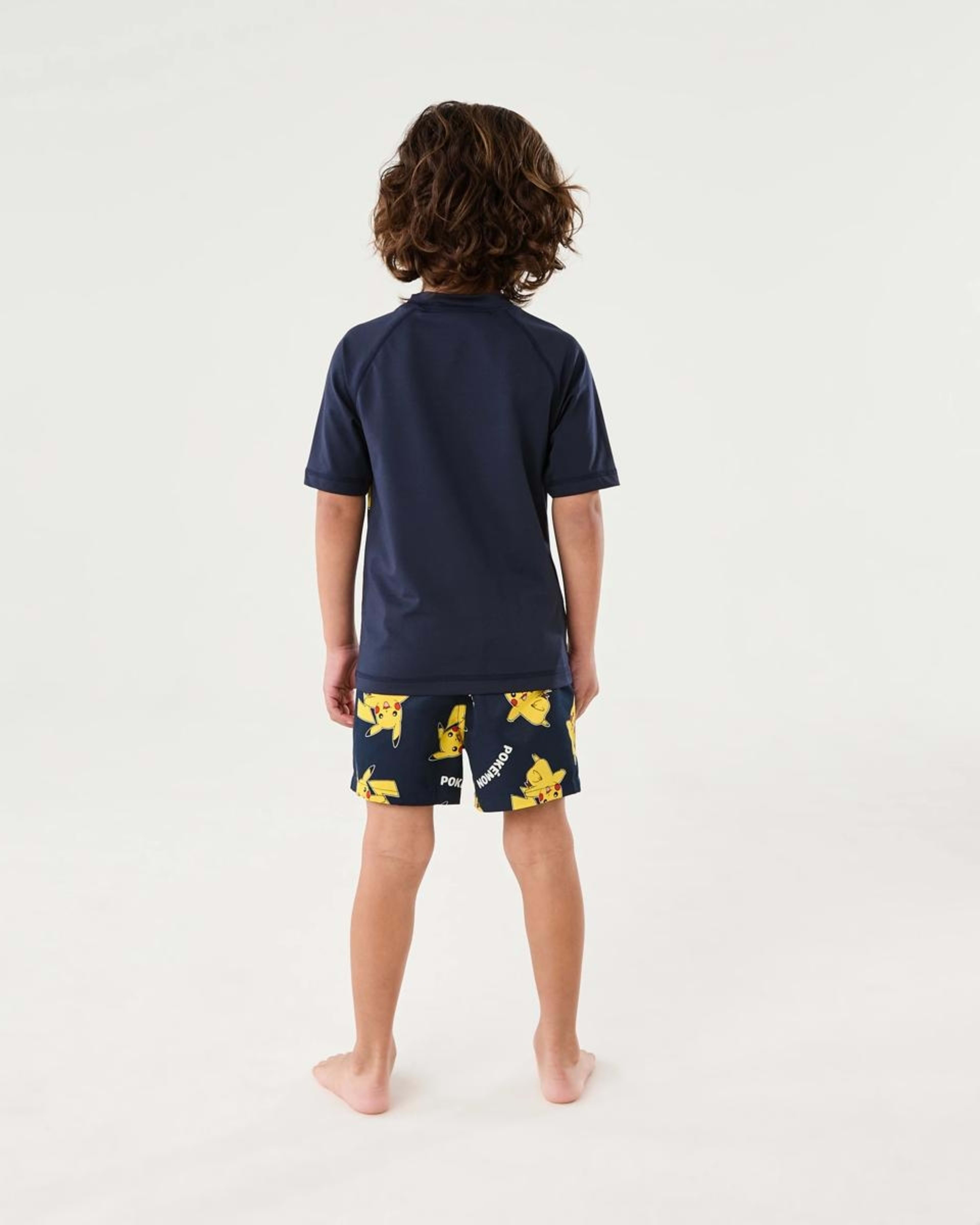 6 Pokemon License All Over Print Boardshorts DRESS BLUE PIKACHU, 6 of 6