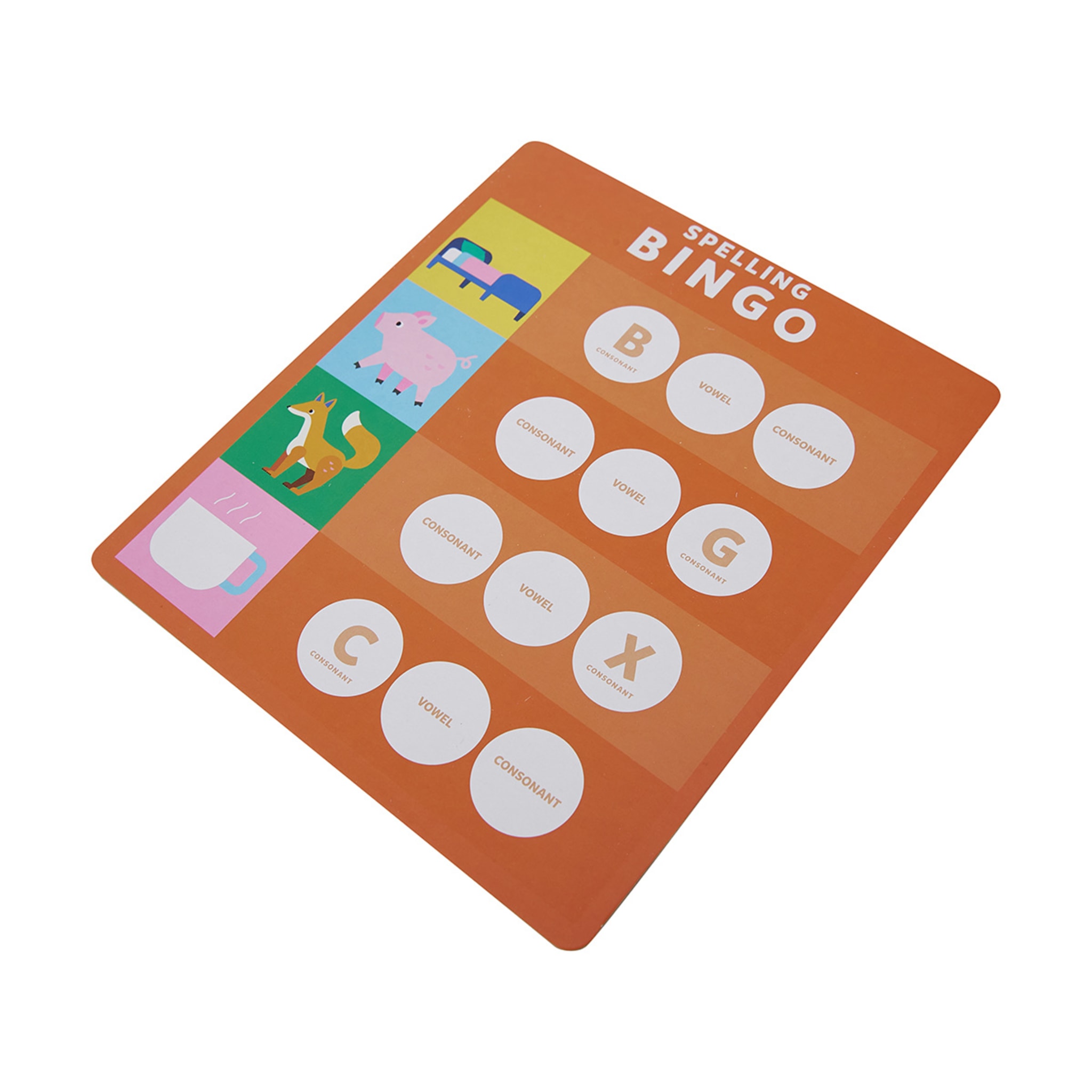 CVC Spelling Bingo Kmart