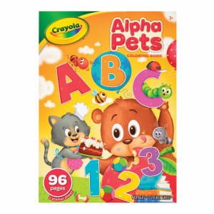 Crayola Alpha Pets Coloring Book - Kmart