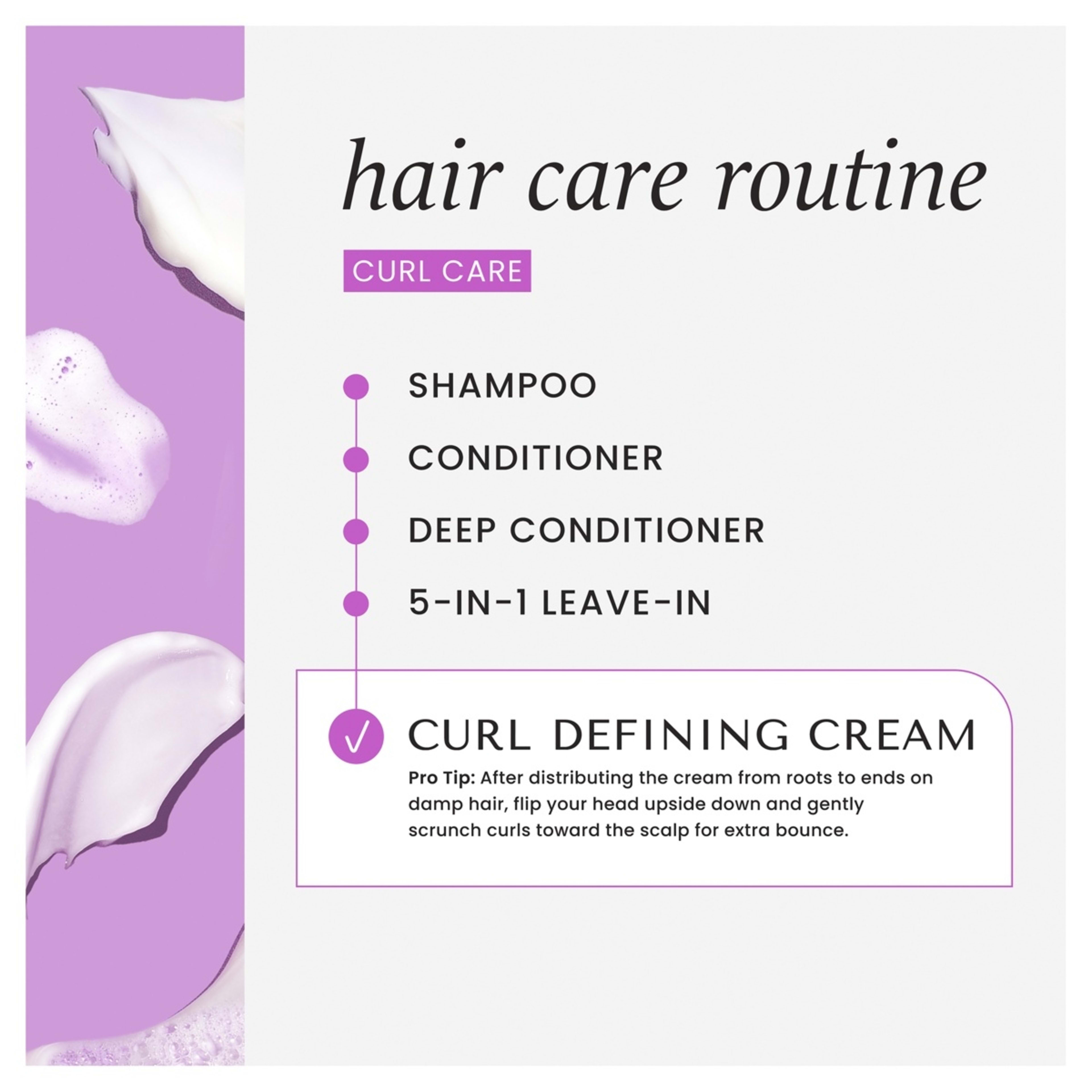 6 HASK Curl Care Curl Defining Cream 198ml - Coconut Oil, Argan Oil & Vitamin E, 6 of 9