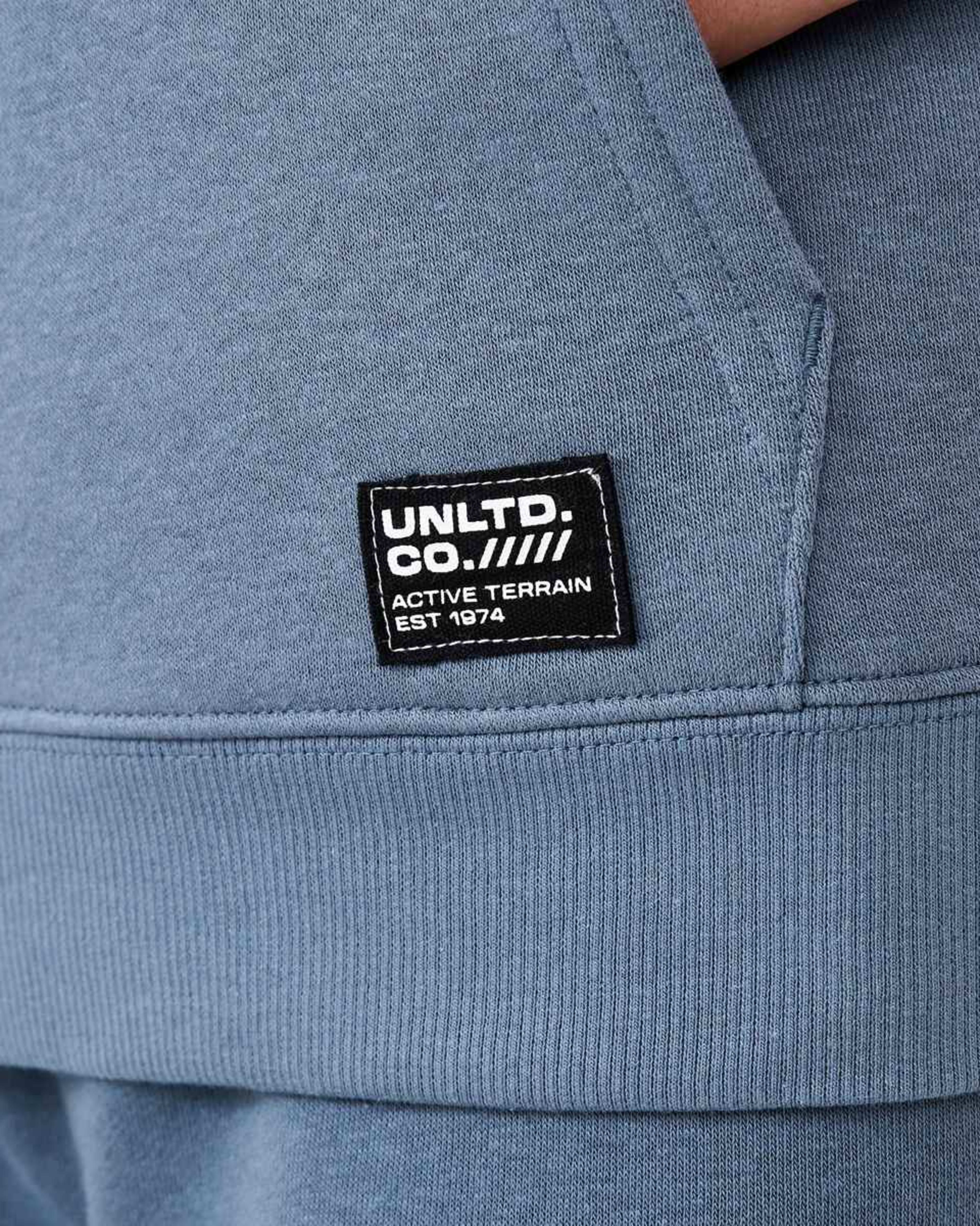 6 Oversized Hoodie With Pocket Vintg Blue, 6 of 10
