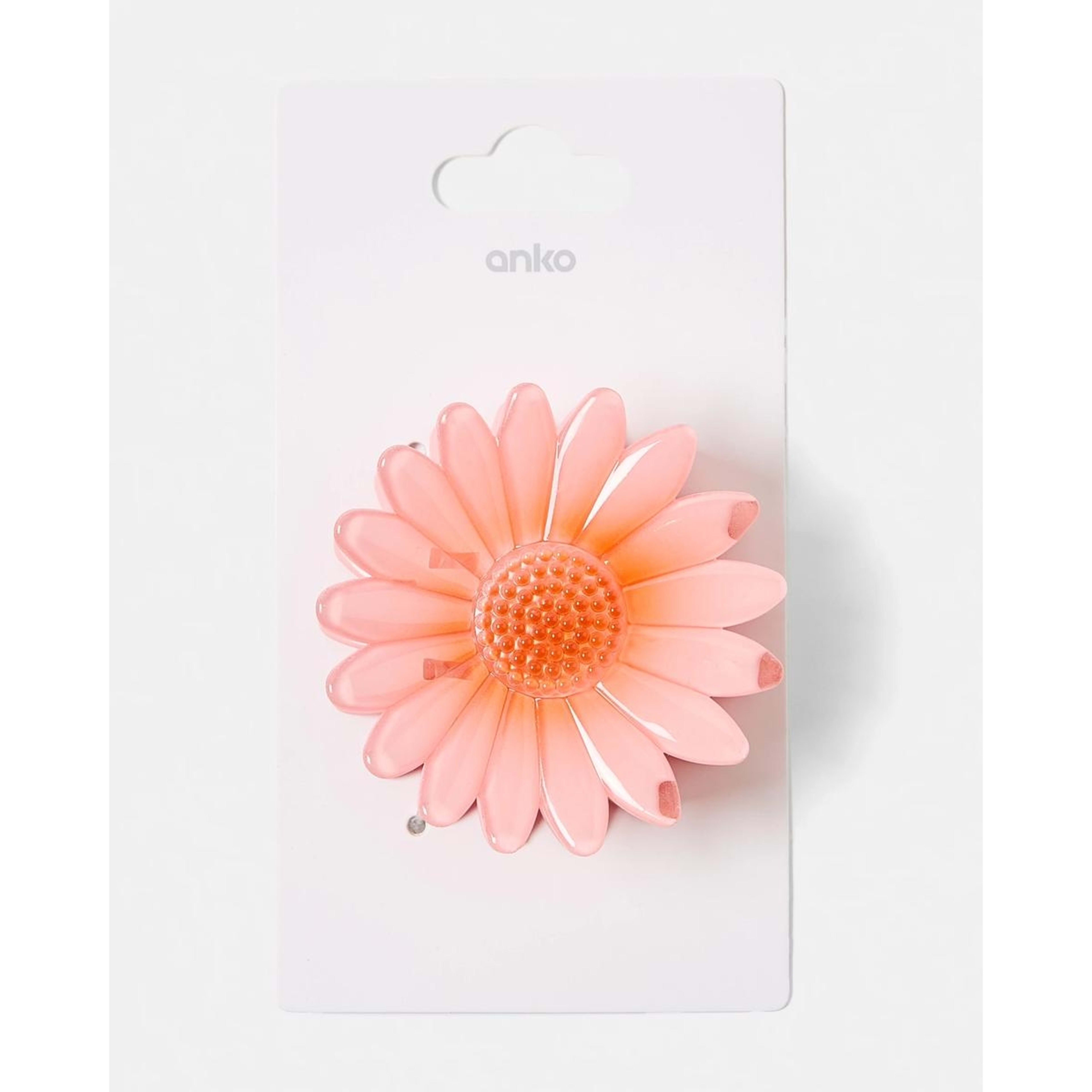 3 Orange Daisy Claw Hair Clip, 3 of 3