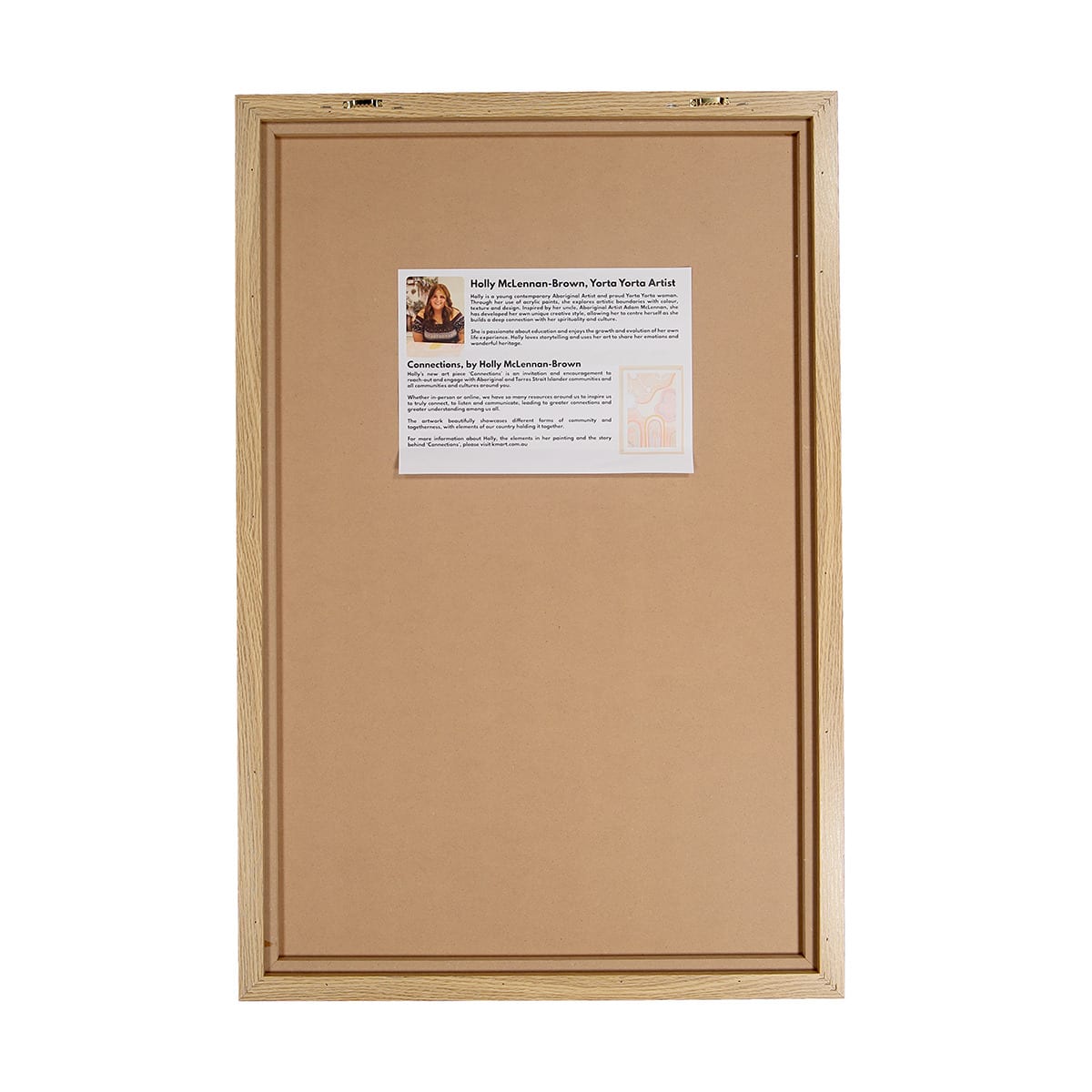 Connections Framed Canvas Kmart