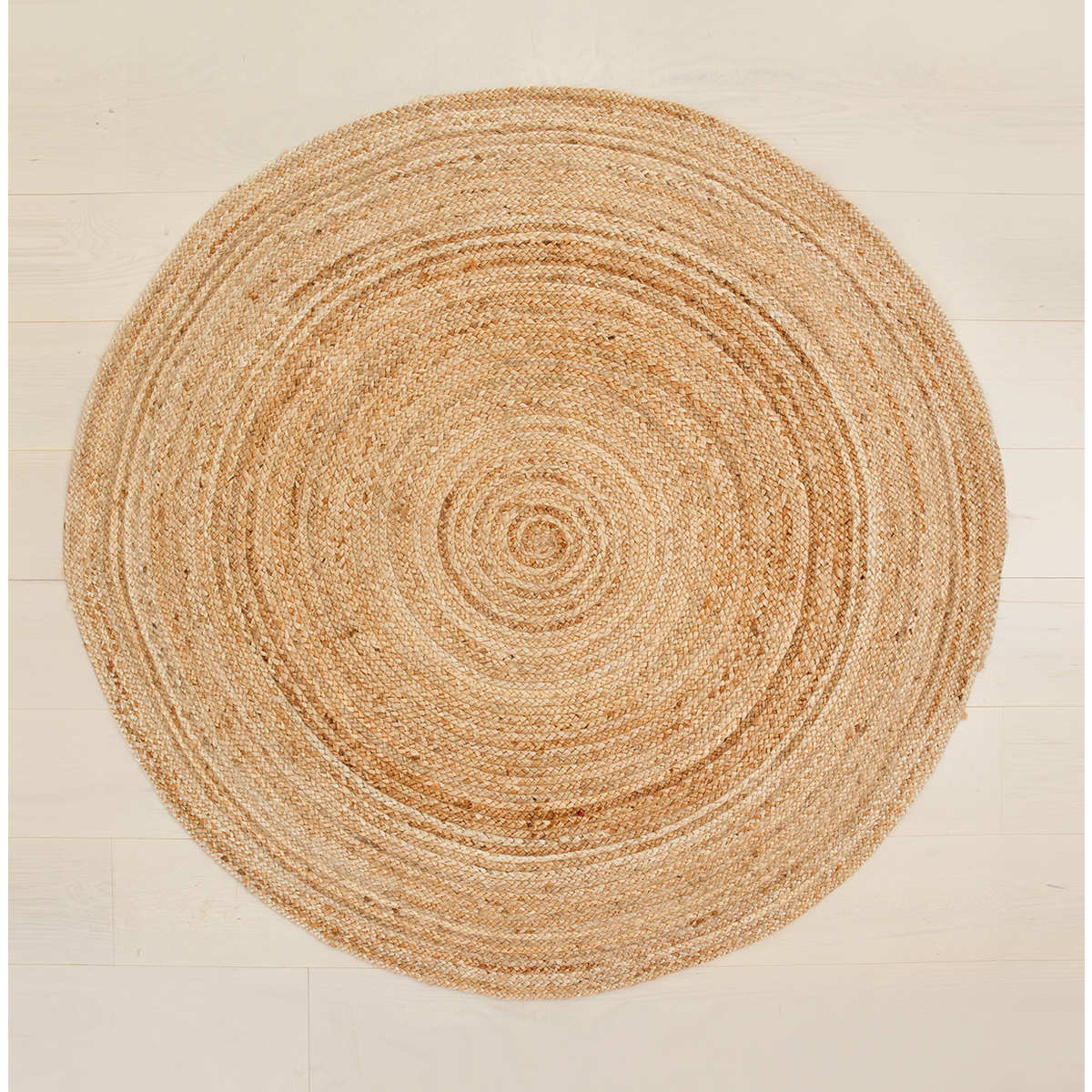 4 Jute Rug - Natural, Round - 180cm, 4 of 9