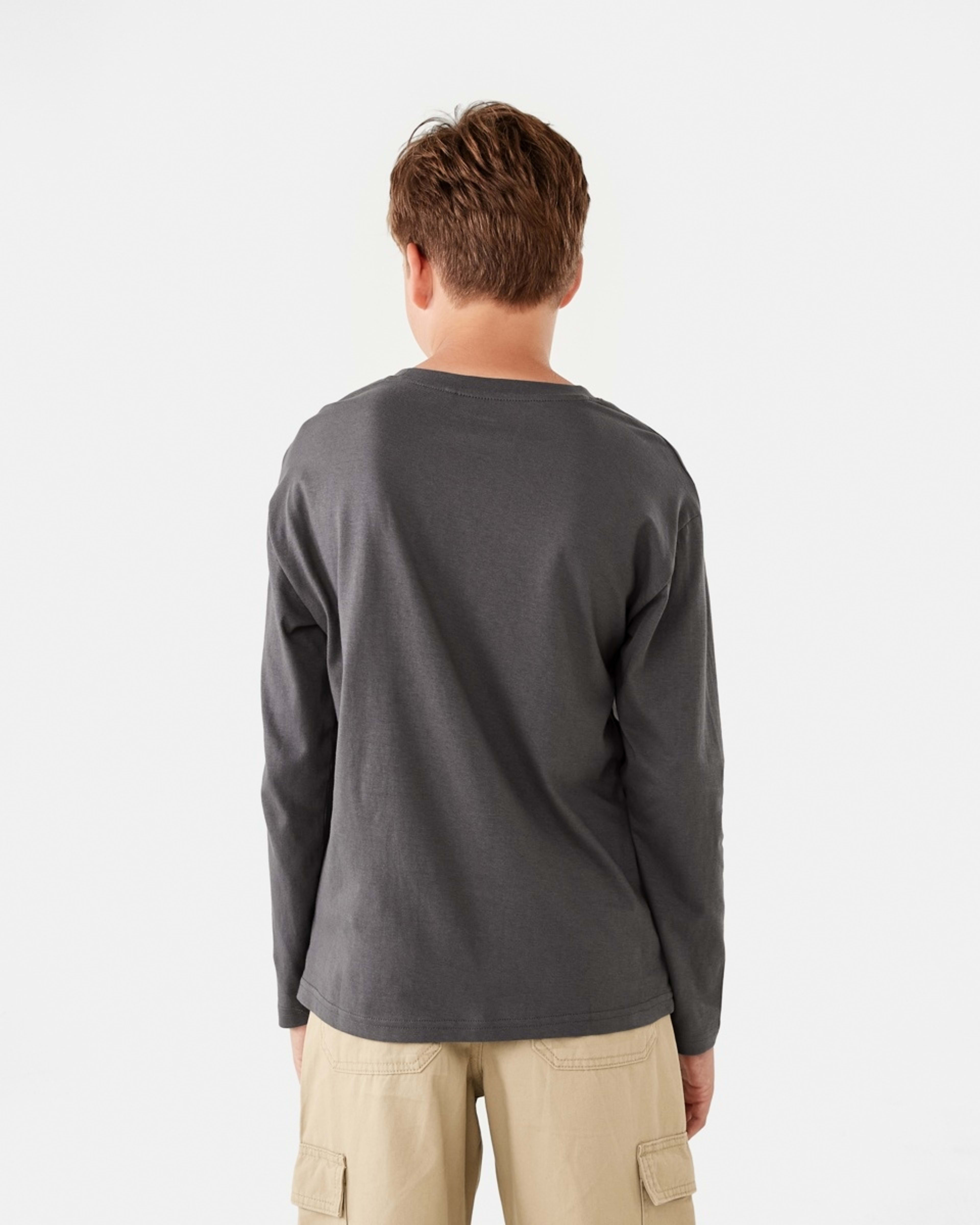 2 Long Sleeve Print T-shirt Gry Gamebl, 2 of 8