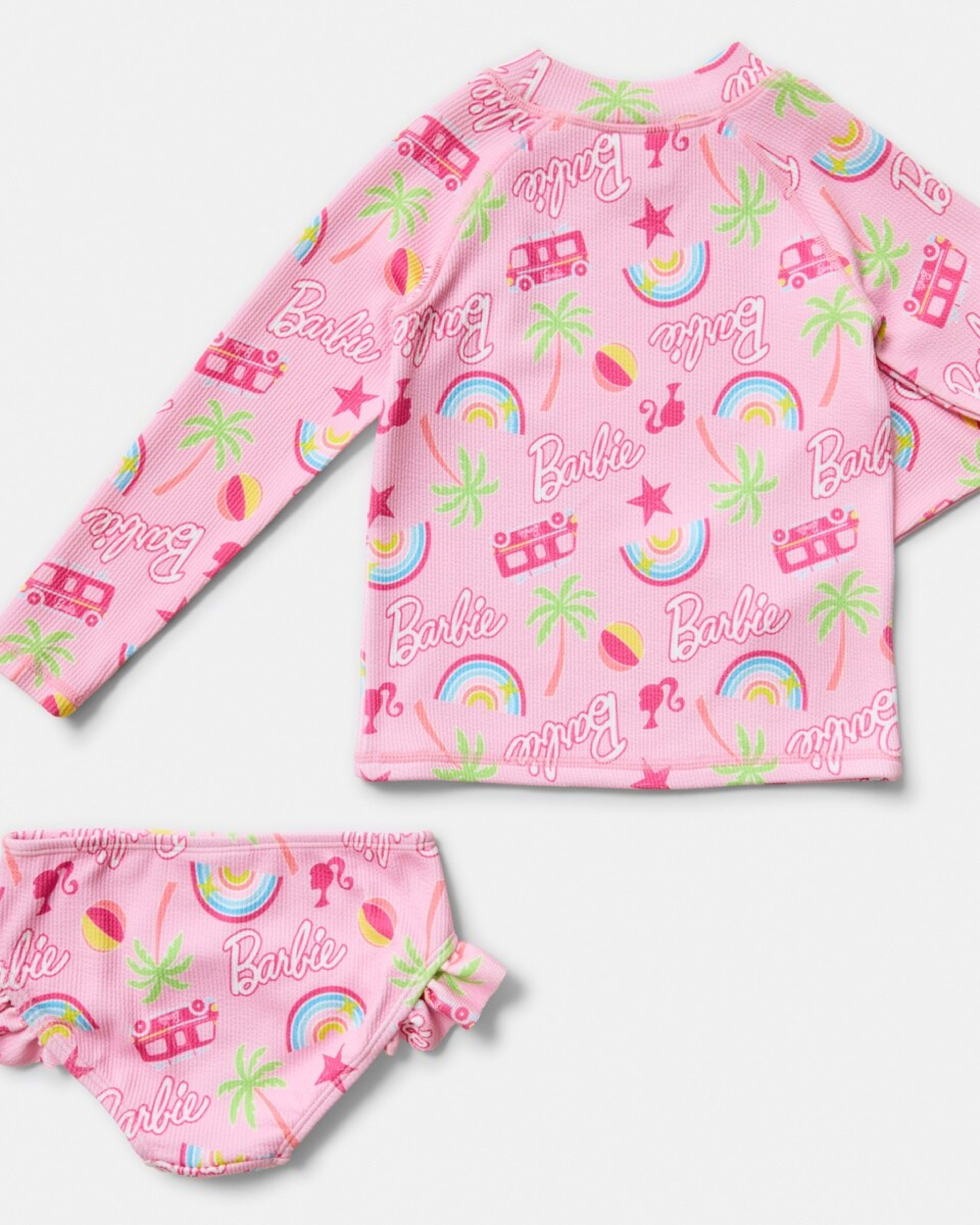 6 Barbie License Two Piece Swimsuit BARBIE SWIM, 6 of 10