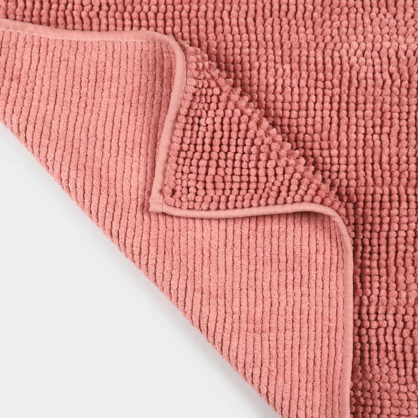 Soft Toggle Bath Mat Blush Pink Kmart