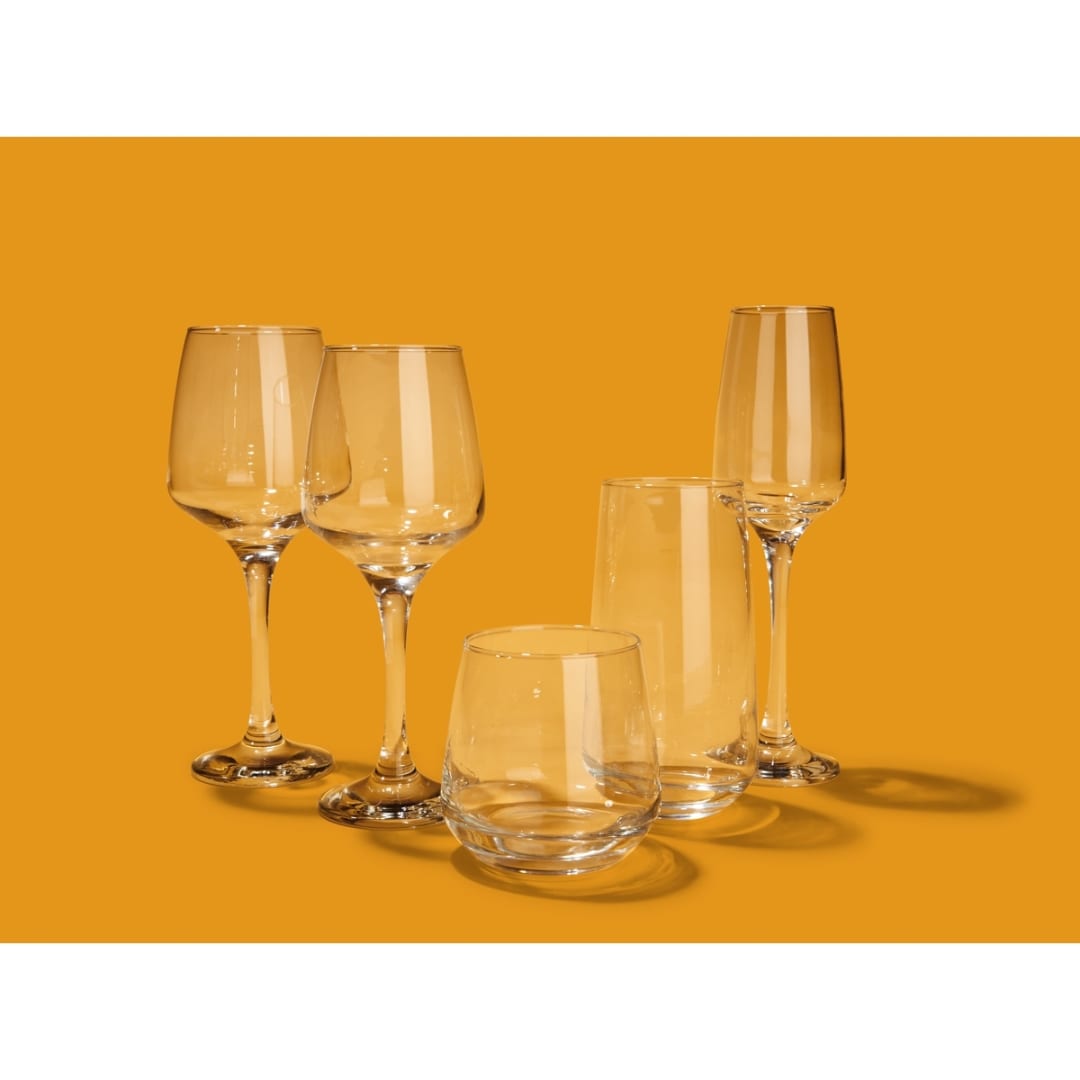 6 Santorini White Wine Glasses Kmart