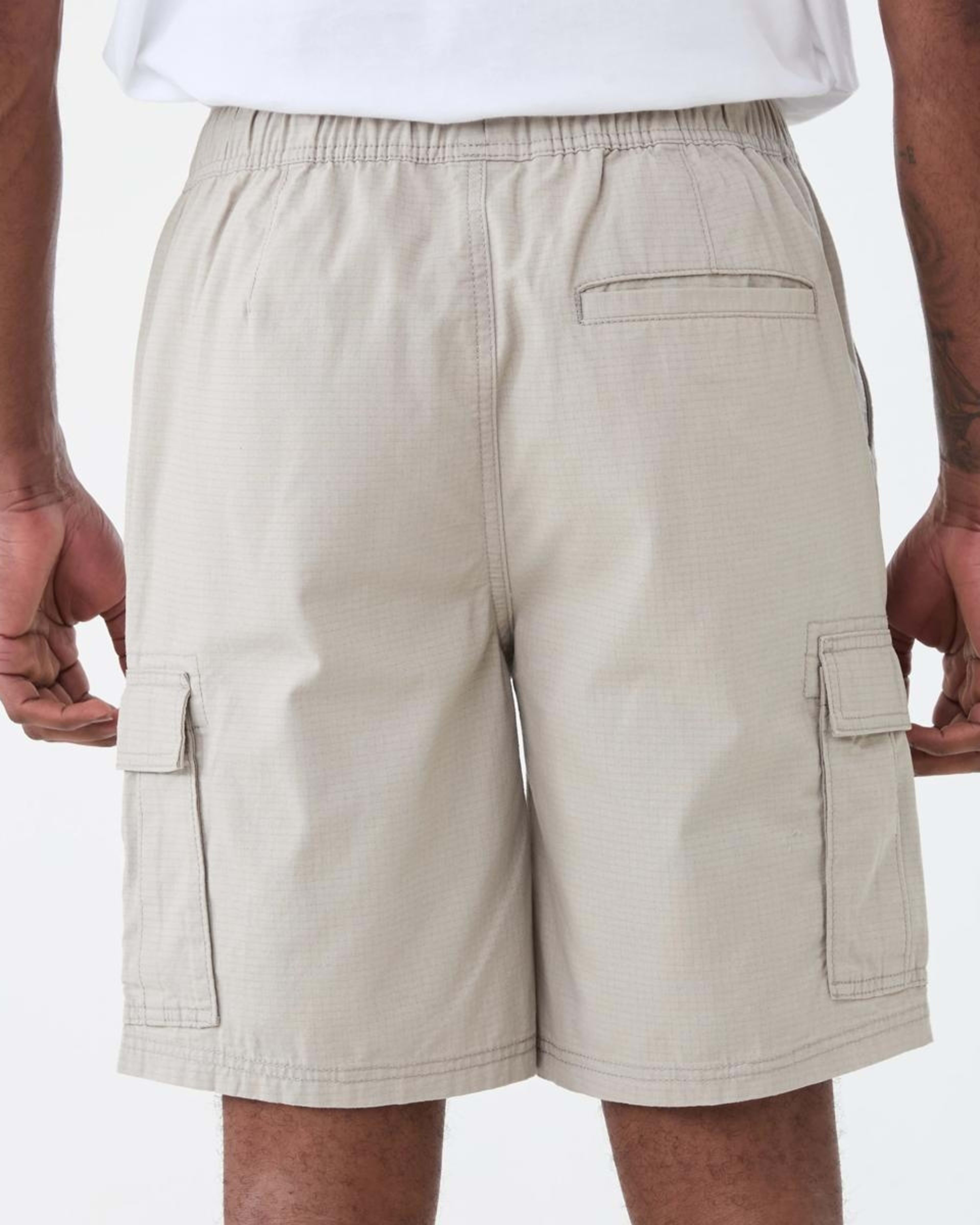3 Textured Cargo Shorts SPACE DUST, 3 of 6