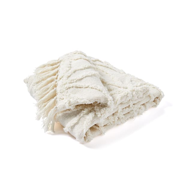 Nerissa Throw Natural Kmart