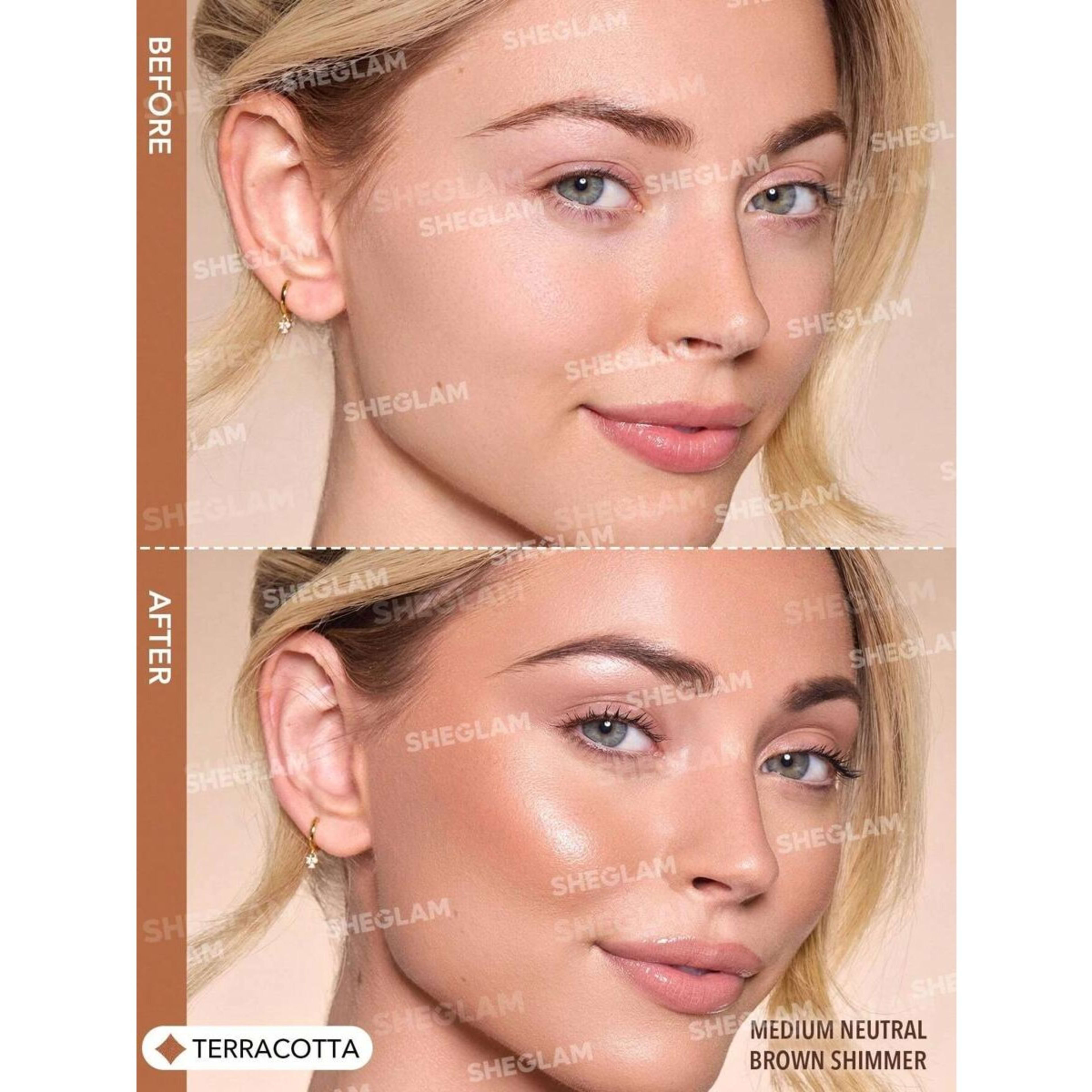 3 SHEGLAM Sun Beam Matte Liquid Bronzer - Terracotta, 3 of 6