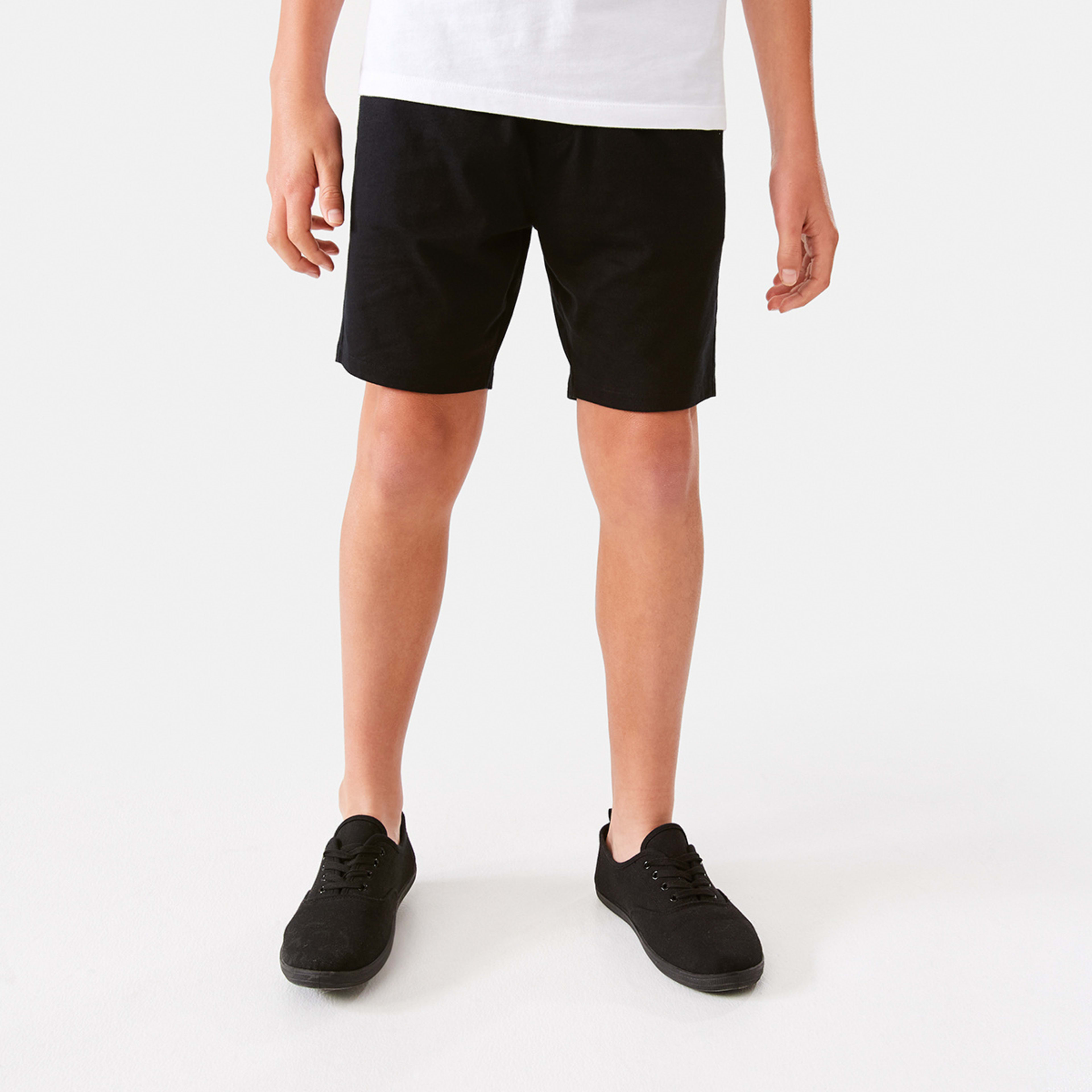 1 Knit Shorts Black, 1 of 8