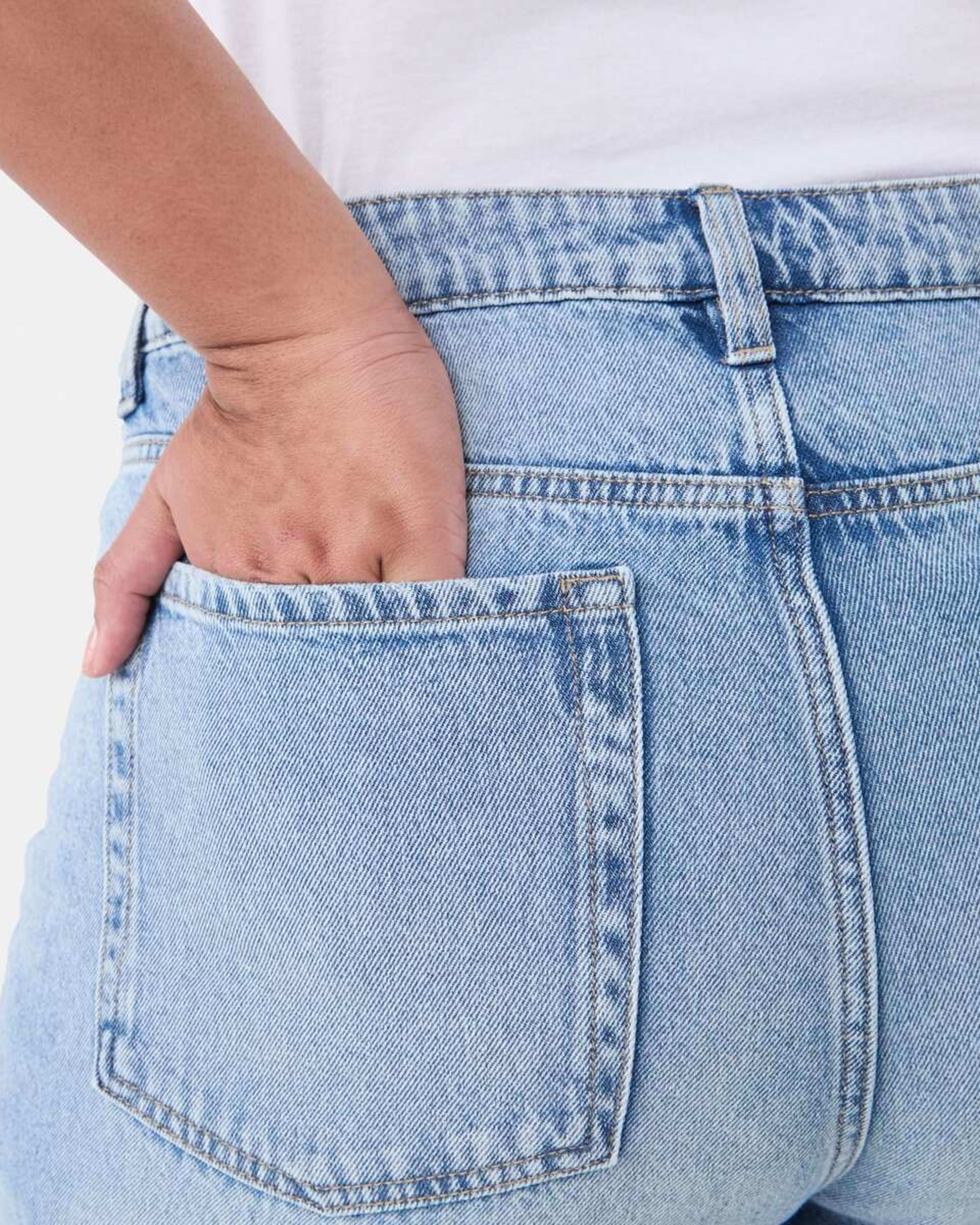 5 Curve Wide Leg Jeans Lit Denim, 5 of 5