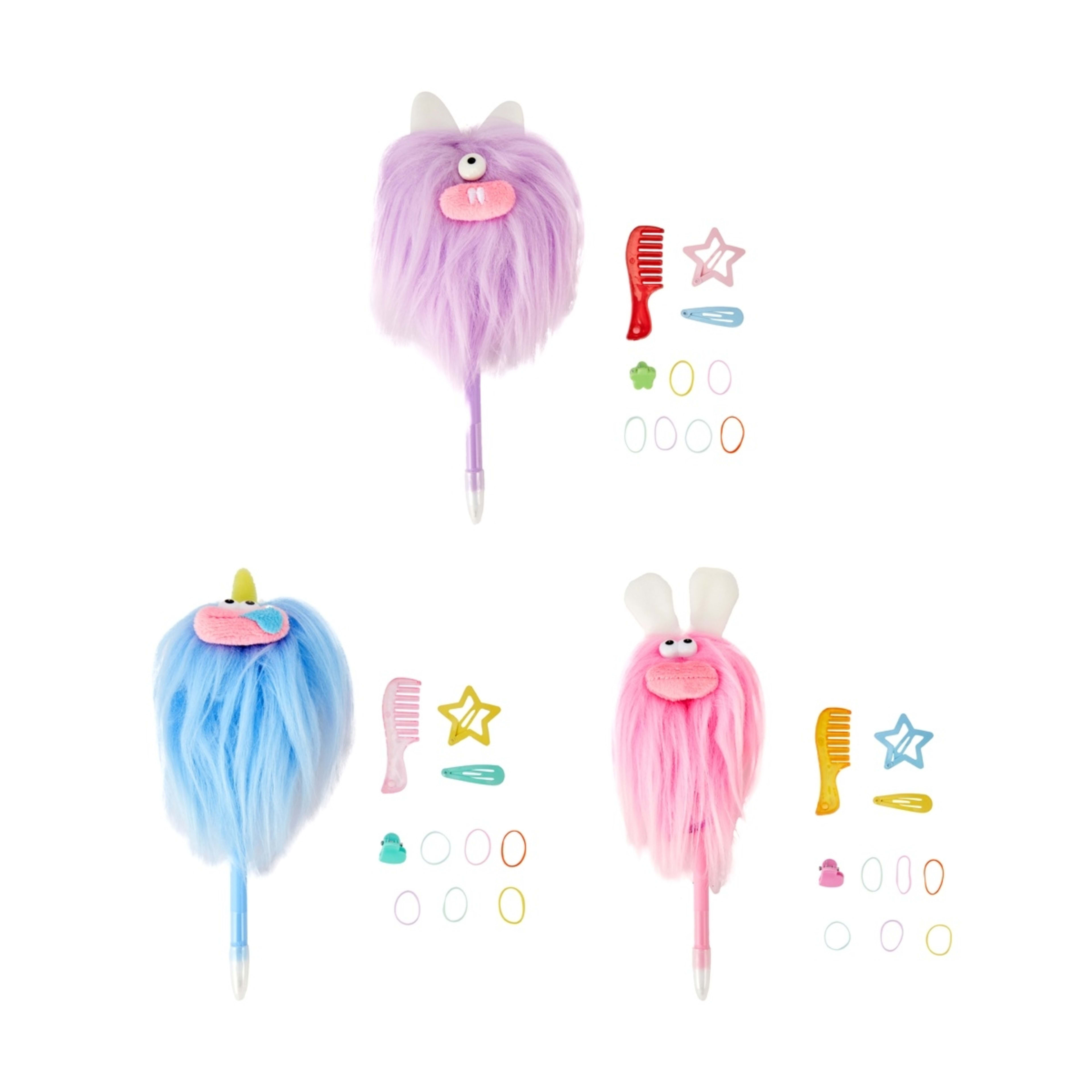 1 Hairball Novelty Pen - Assorted