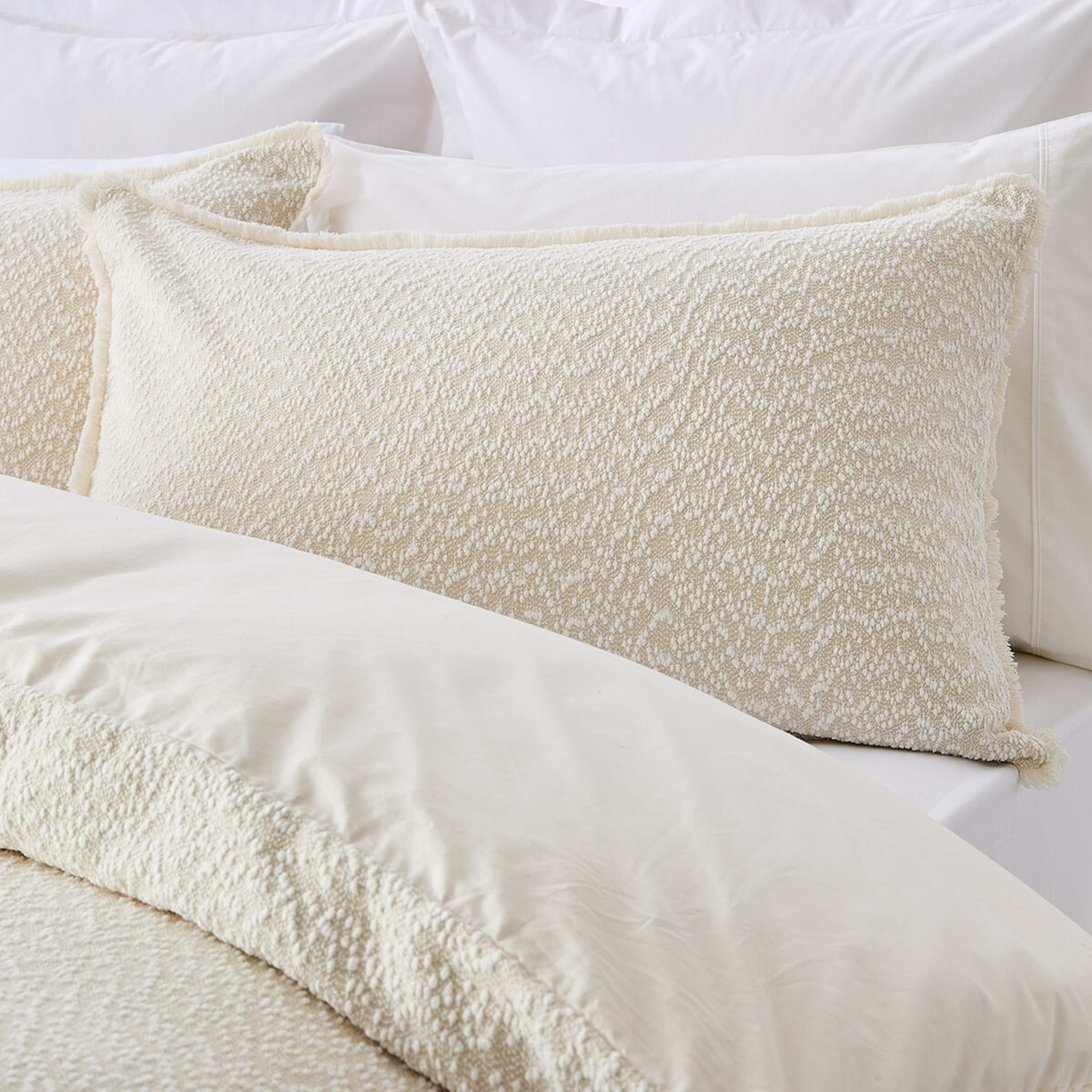 2 Boucle Quilt Cover Set - King Bed, Pink, 2 of 6