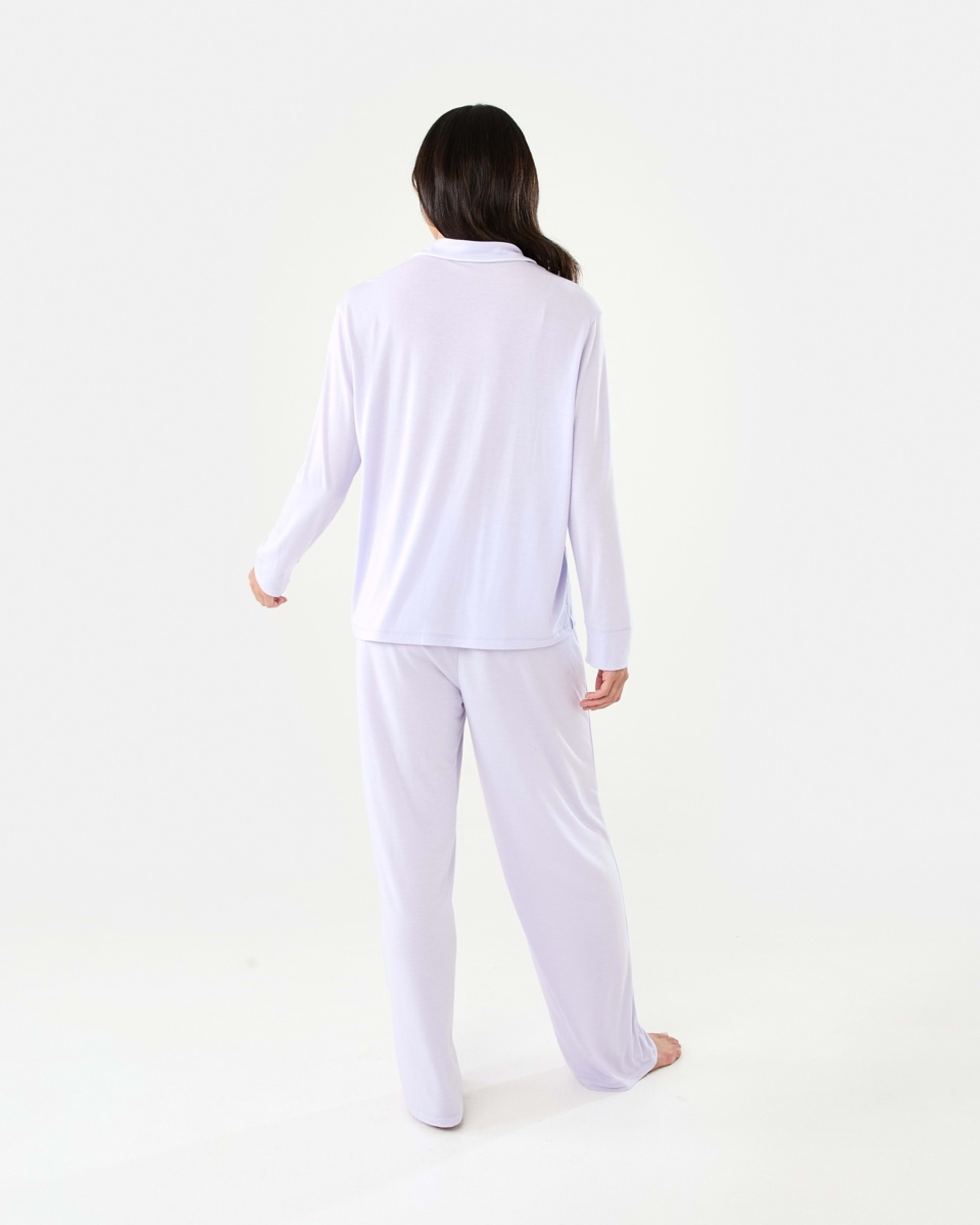 3 Long Sleeve Top and Pants Comfort Pyjama Set Lily Laven, 3 of 8