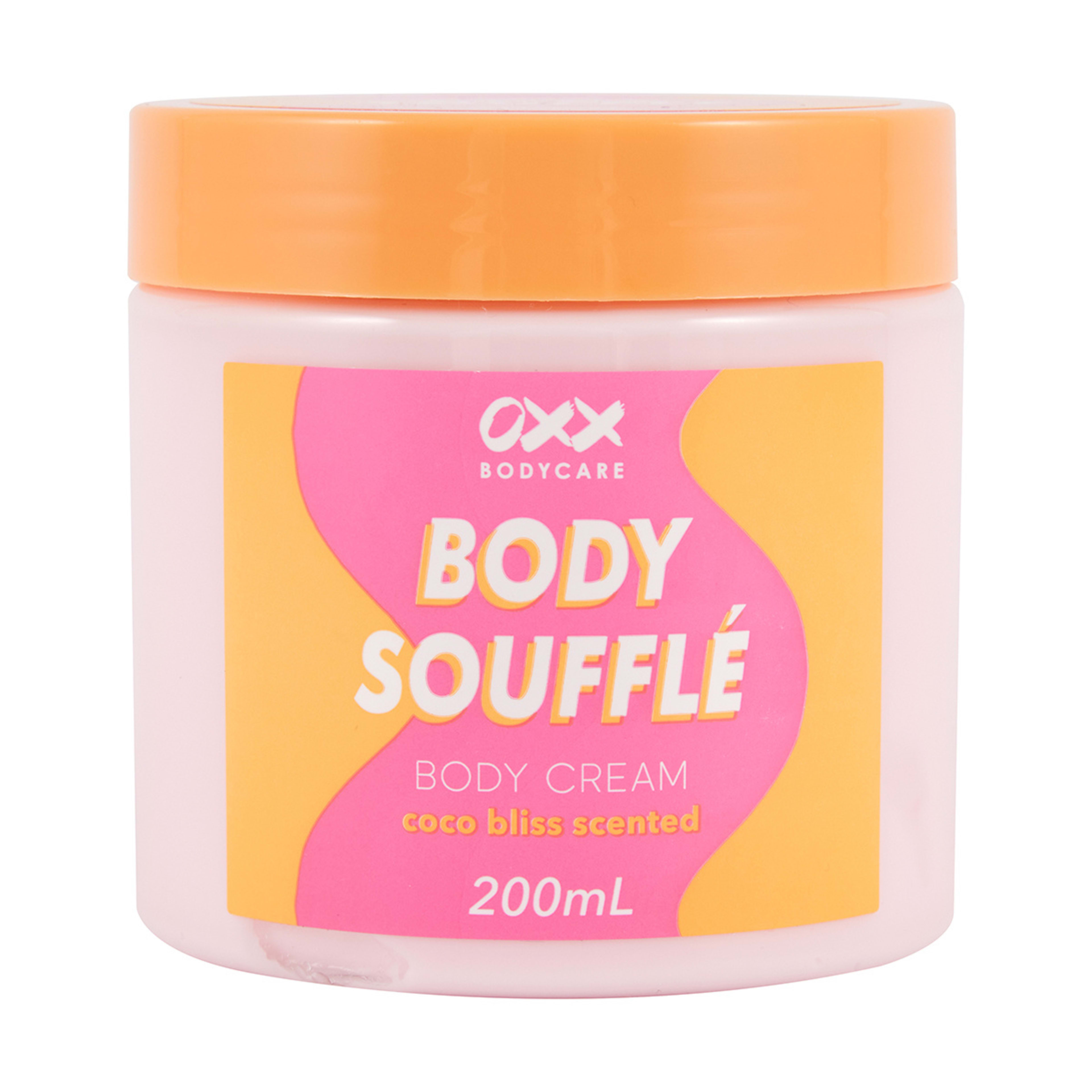 OXX Bodycare Body Souffle Body Cream 200ml Coco Bliss Scented Kmart