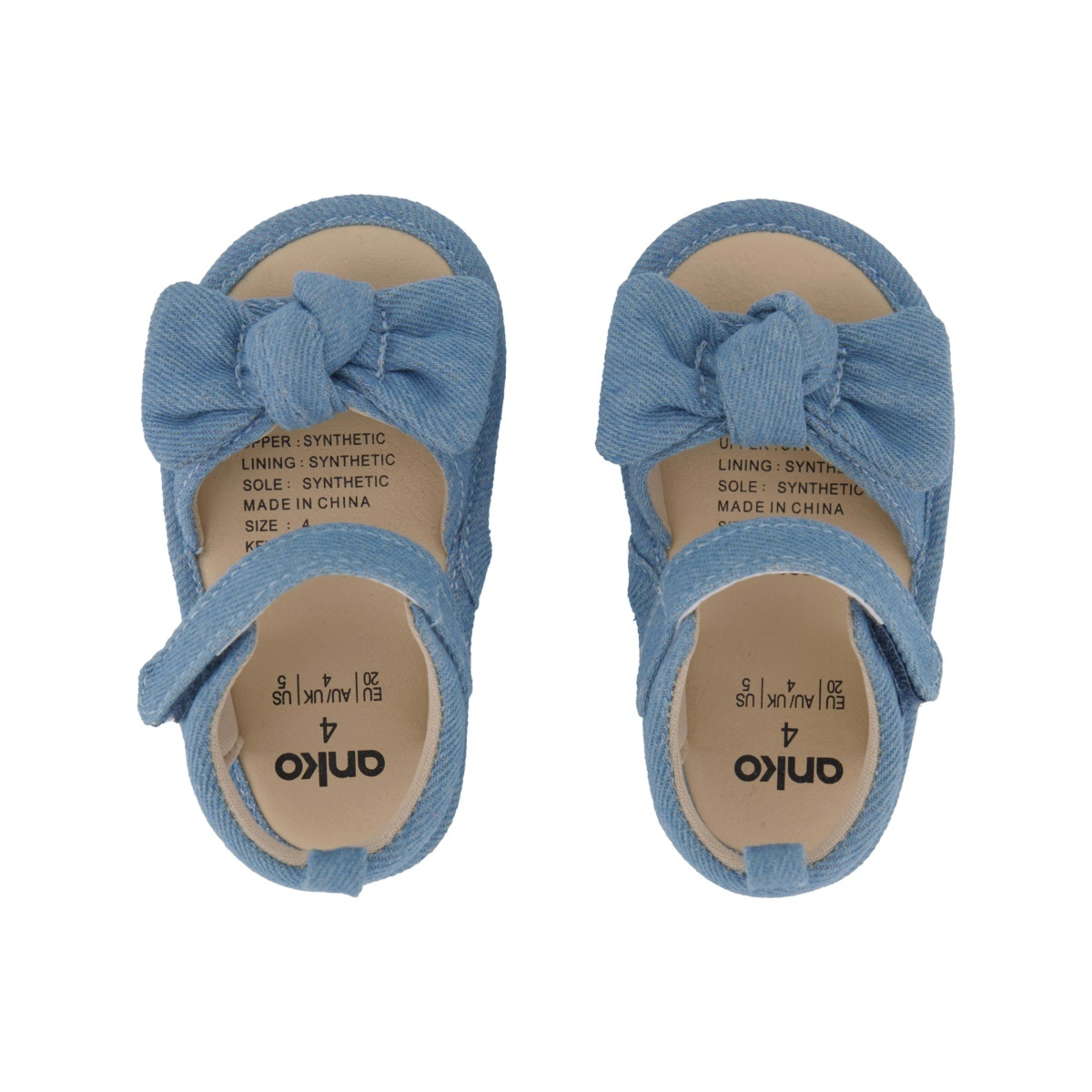 3 Baby Sandals Chambray, 3 of 4