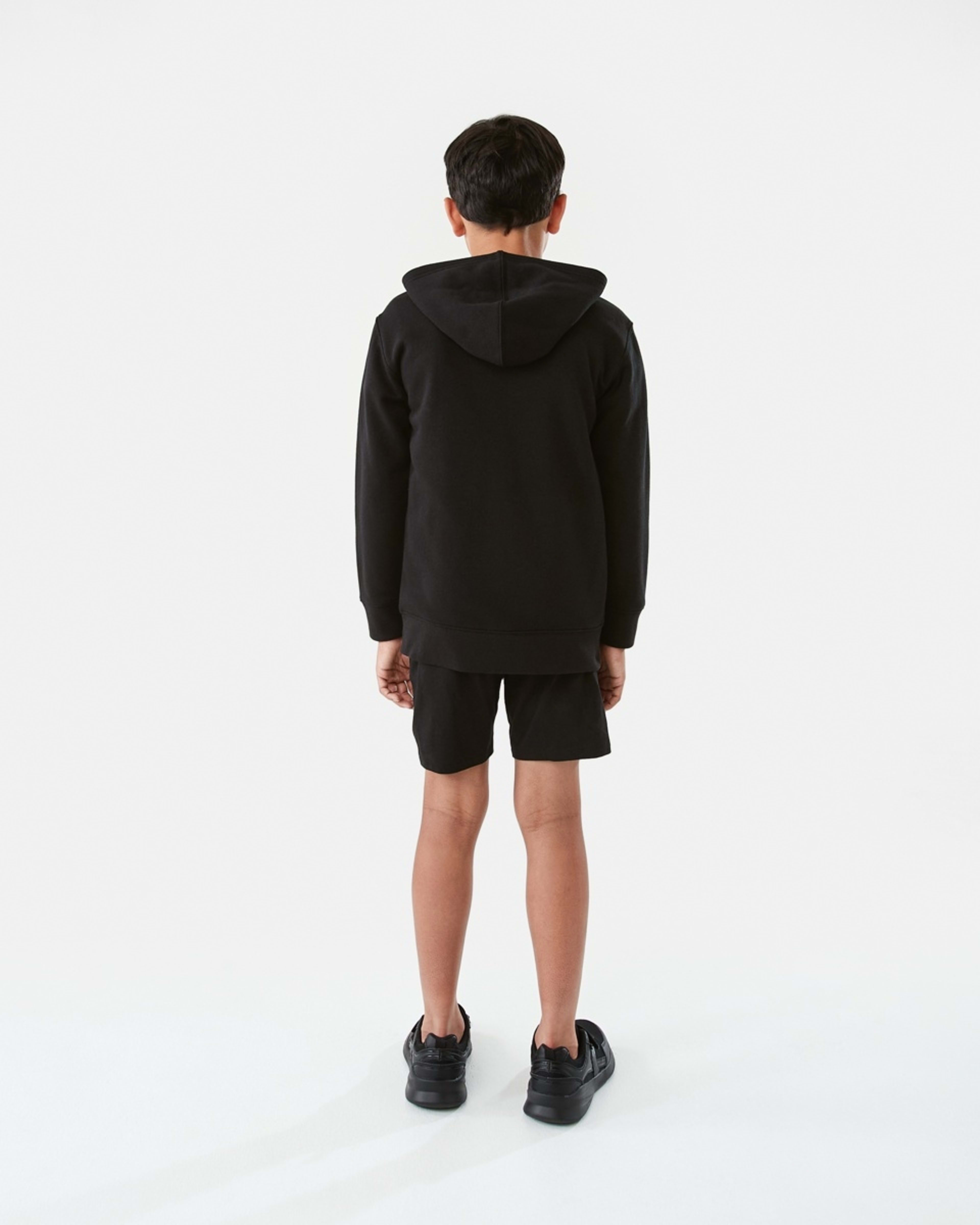 8 Zip Through Hoodie Black, 8 of 10