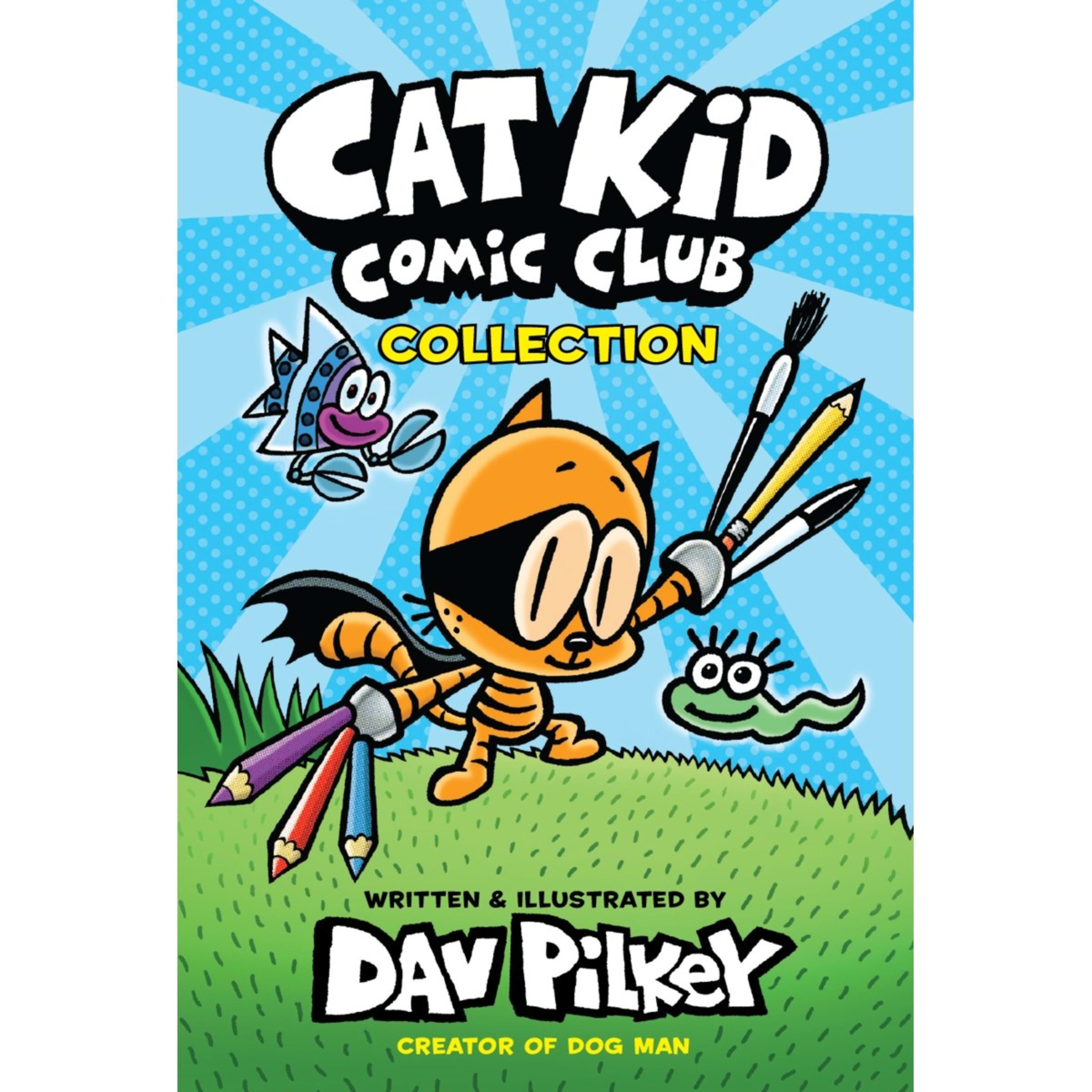 3 Cat Kid Comic Club Collection Box Set by Dav Pilkey - Book, 3 of 3