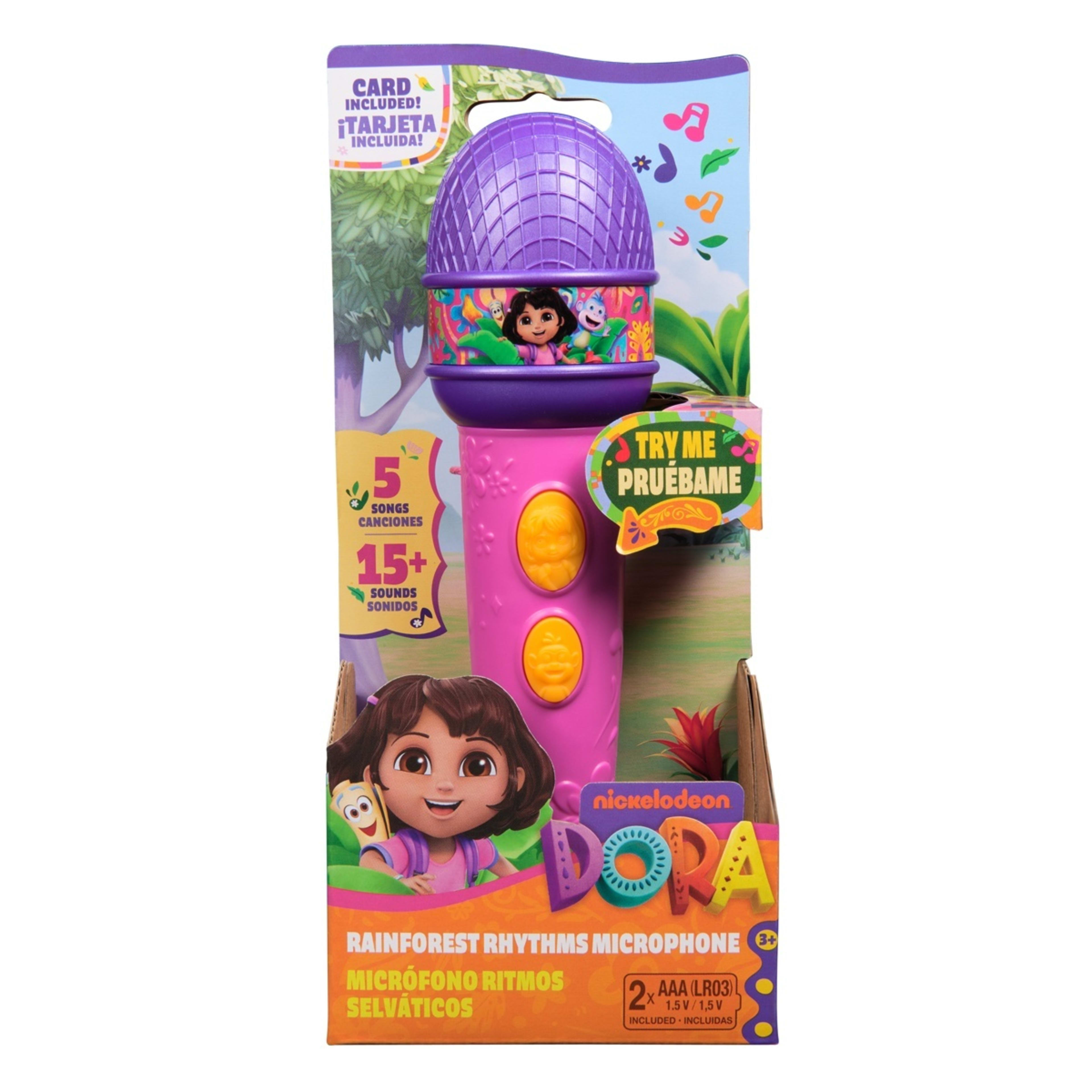 1 Nickelodeon Dora Rainforest Rhythms Microphone