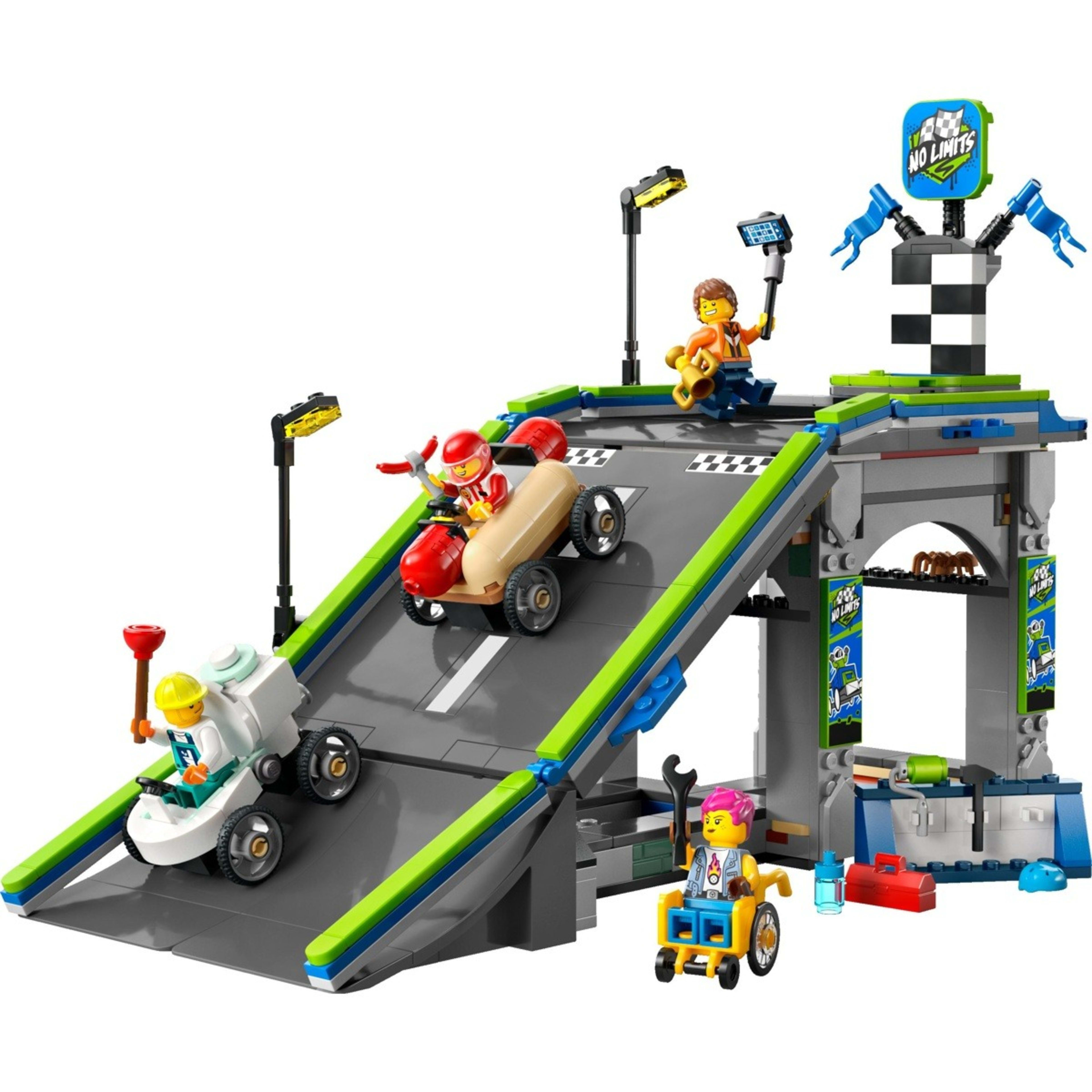 3 LEGO City No Limits: Race Car Ramp Track 60460, 3 of 10