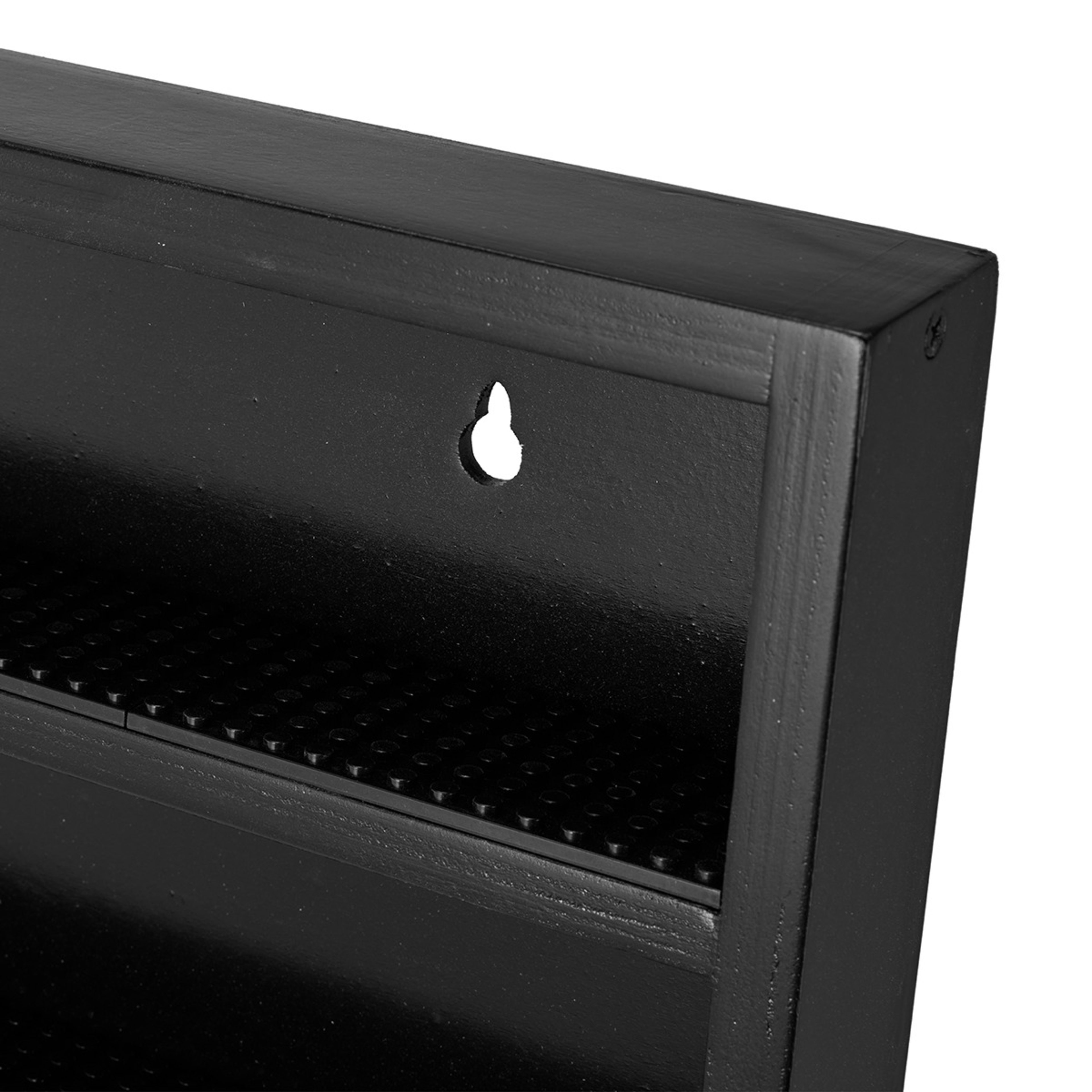 Wooden 5 Level Mini Figurine Display Case Kmart