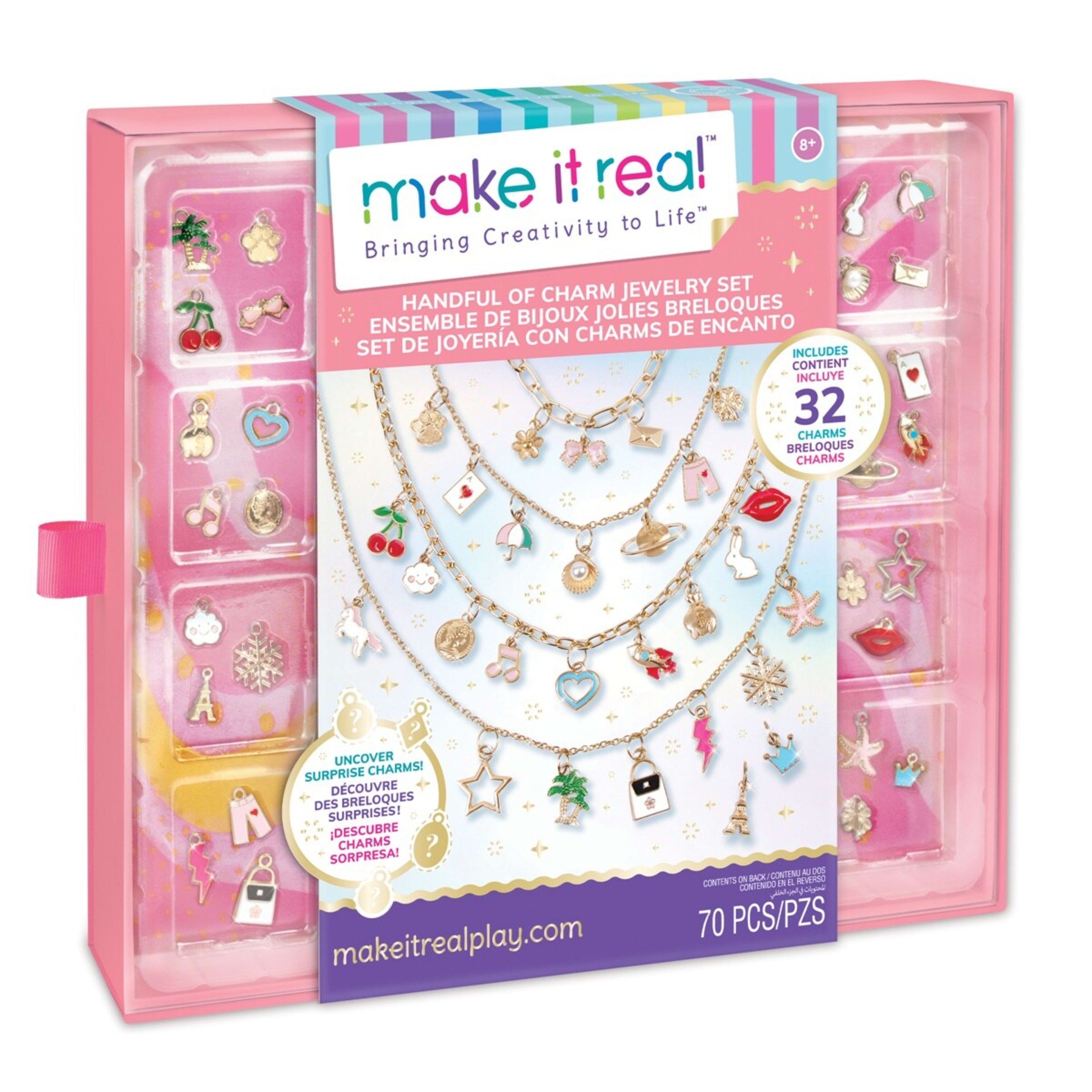 1 70 Piece Make It Real Handful of Charm Jewelry Set