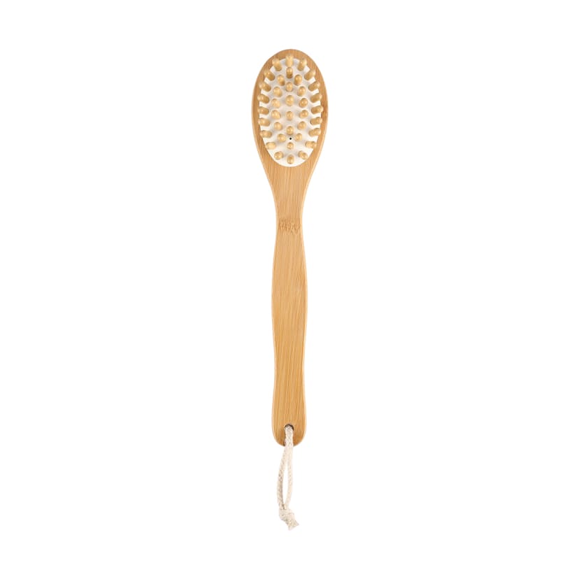 Bamboo Massage Body Brush Kmart
