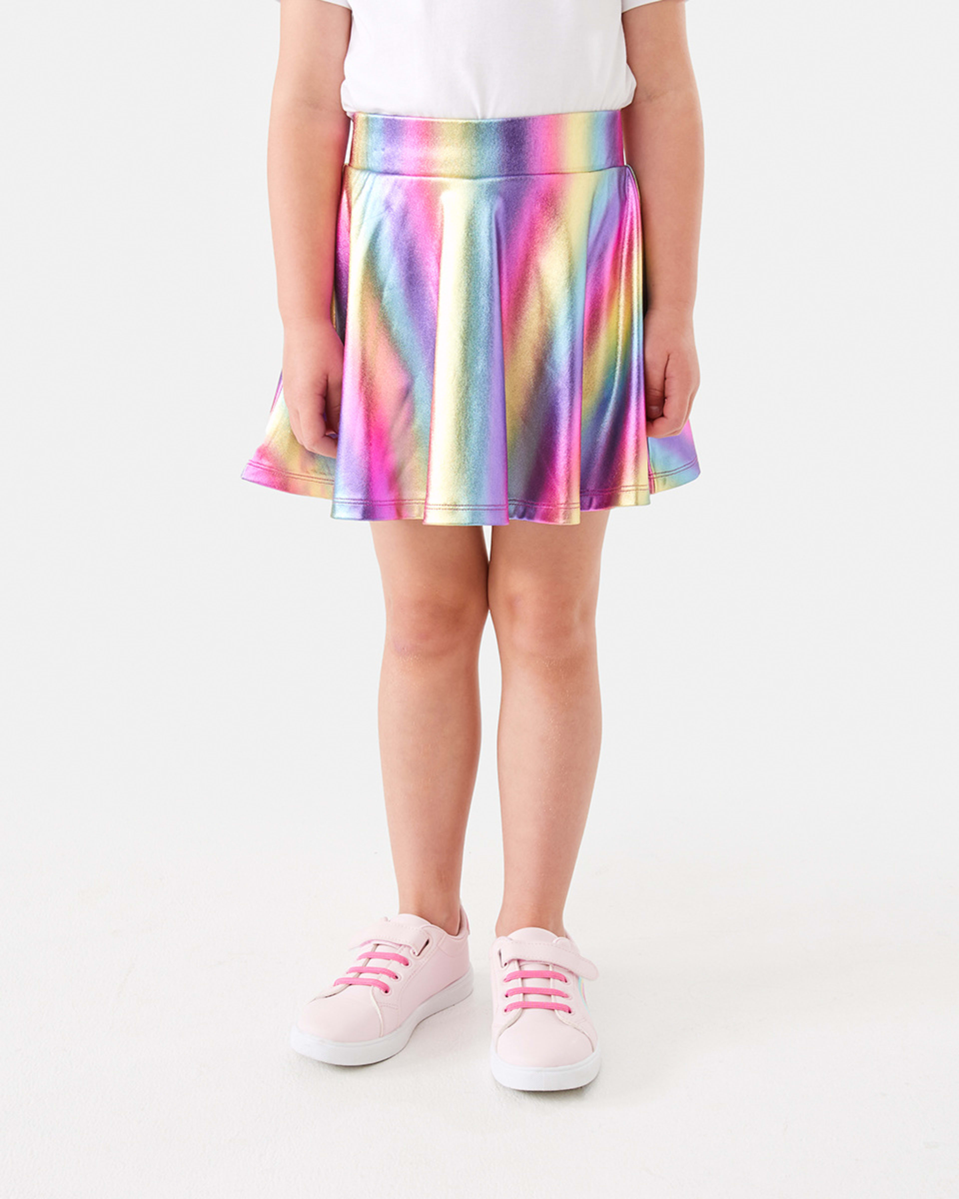 1 Printed Skort Metalic Rb
