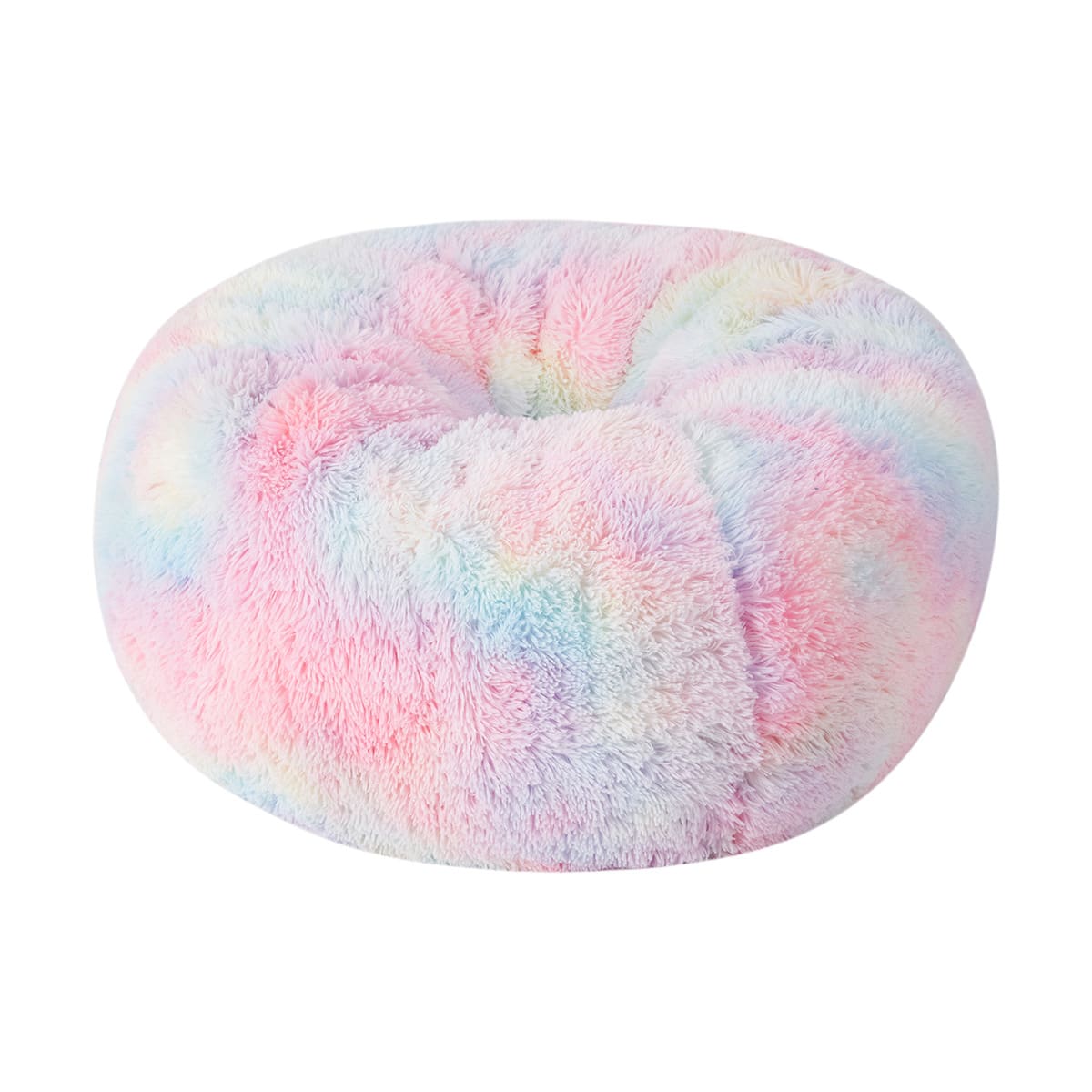 unicorn faux fur bean bag