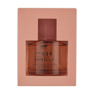 OXX Fragrance No. 026 Vanilla Eau De Parfum 50ml - Jasmine, Vanilla and 