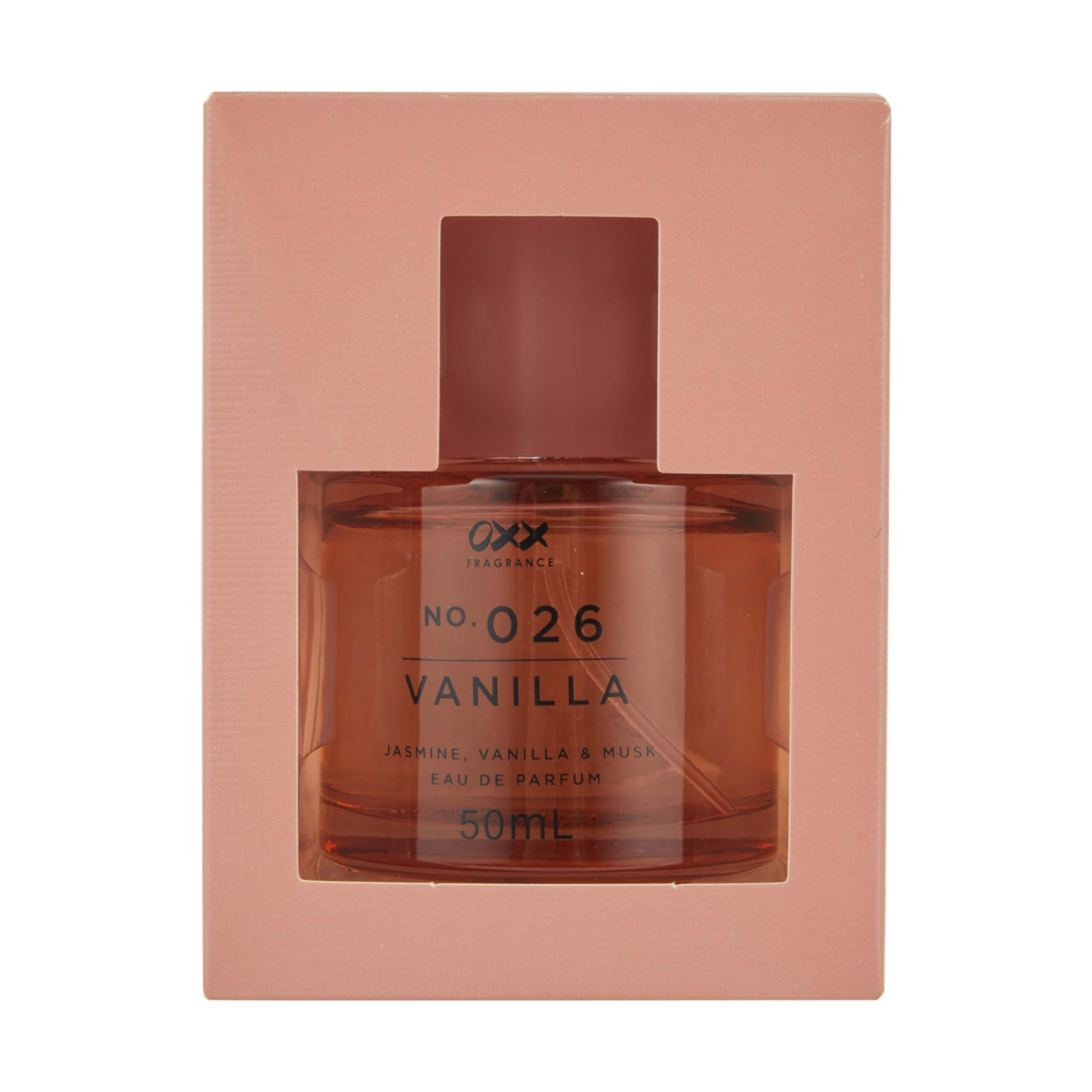 1 OXX Fragrance No. 026 Vanilla Eau De Parfum 50ml - Jasmine, Vanilla and Musk, 1 of 6