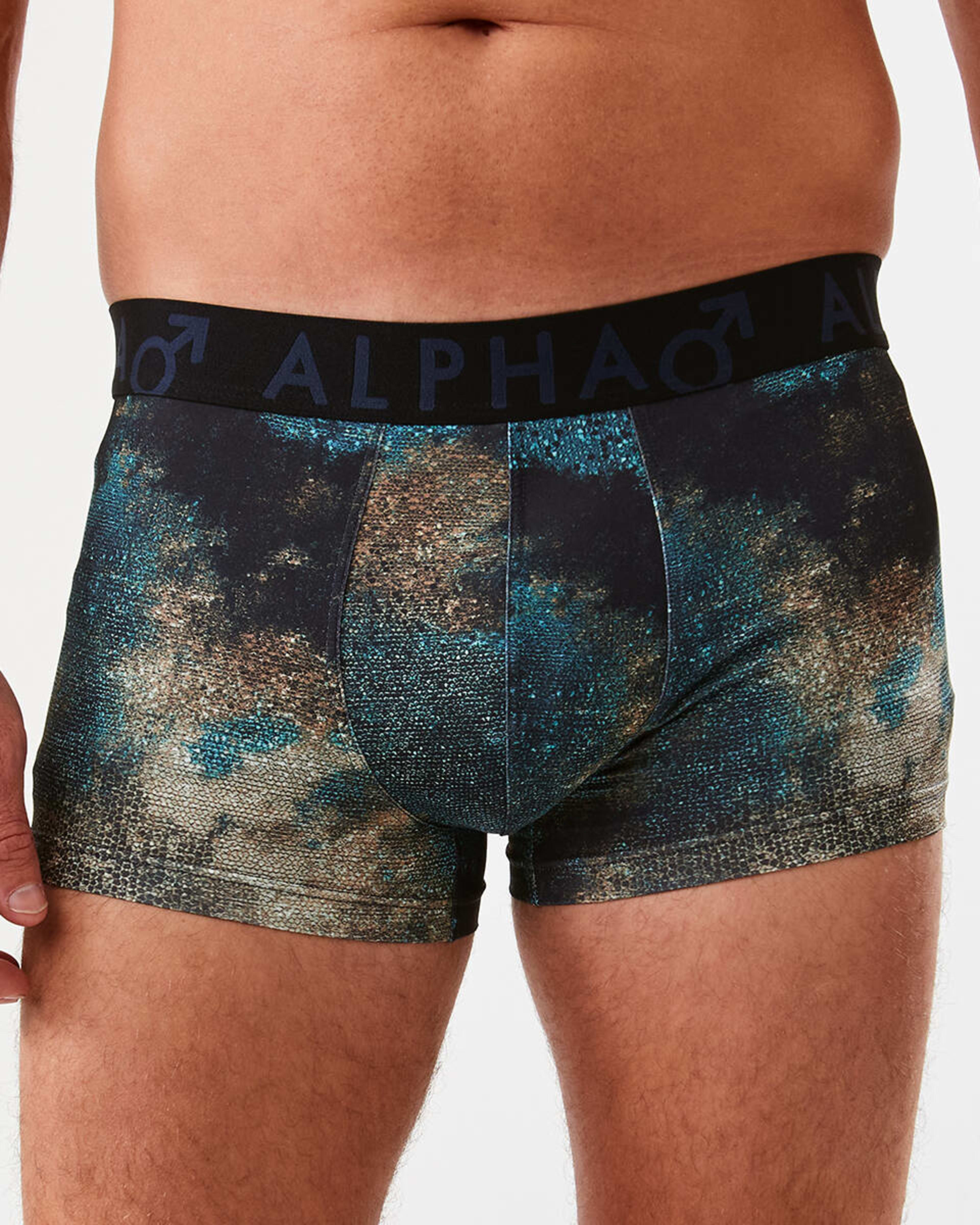 2 3 Pack Microfibre Trunks OLD MOSAIC MULTI, 2 of 8