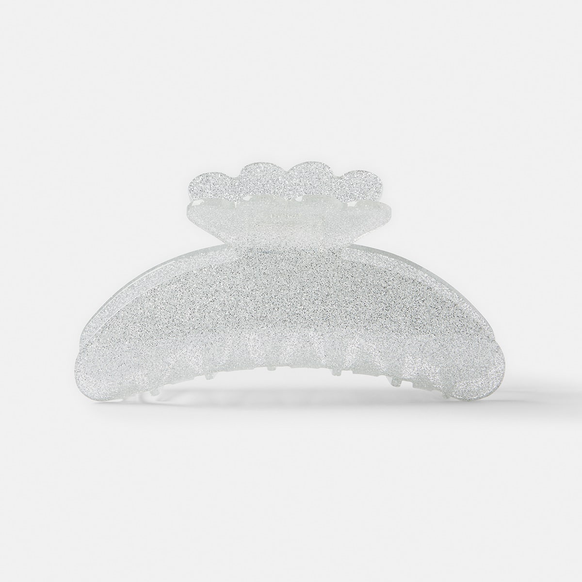 Silver Tone Large Mermaid Claw Hair Clip Kmart