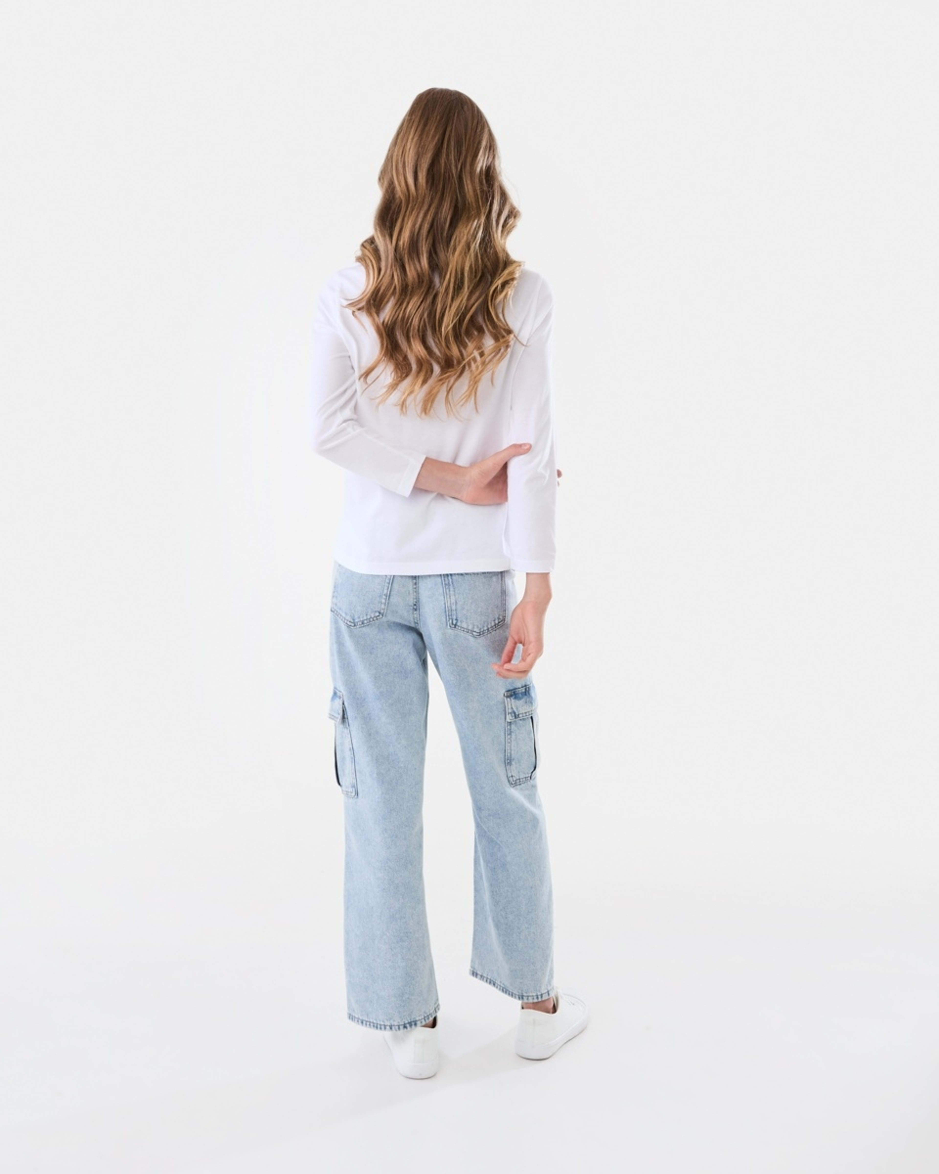 7 Cargo Jeans Light Wash, 7 of 9
