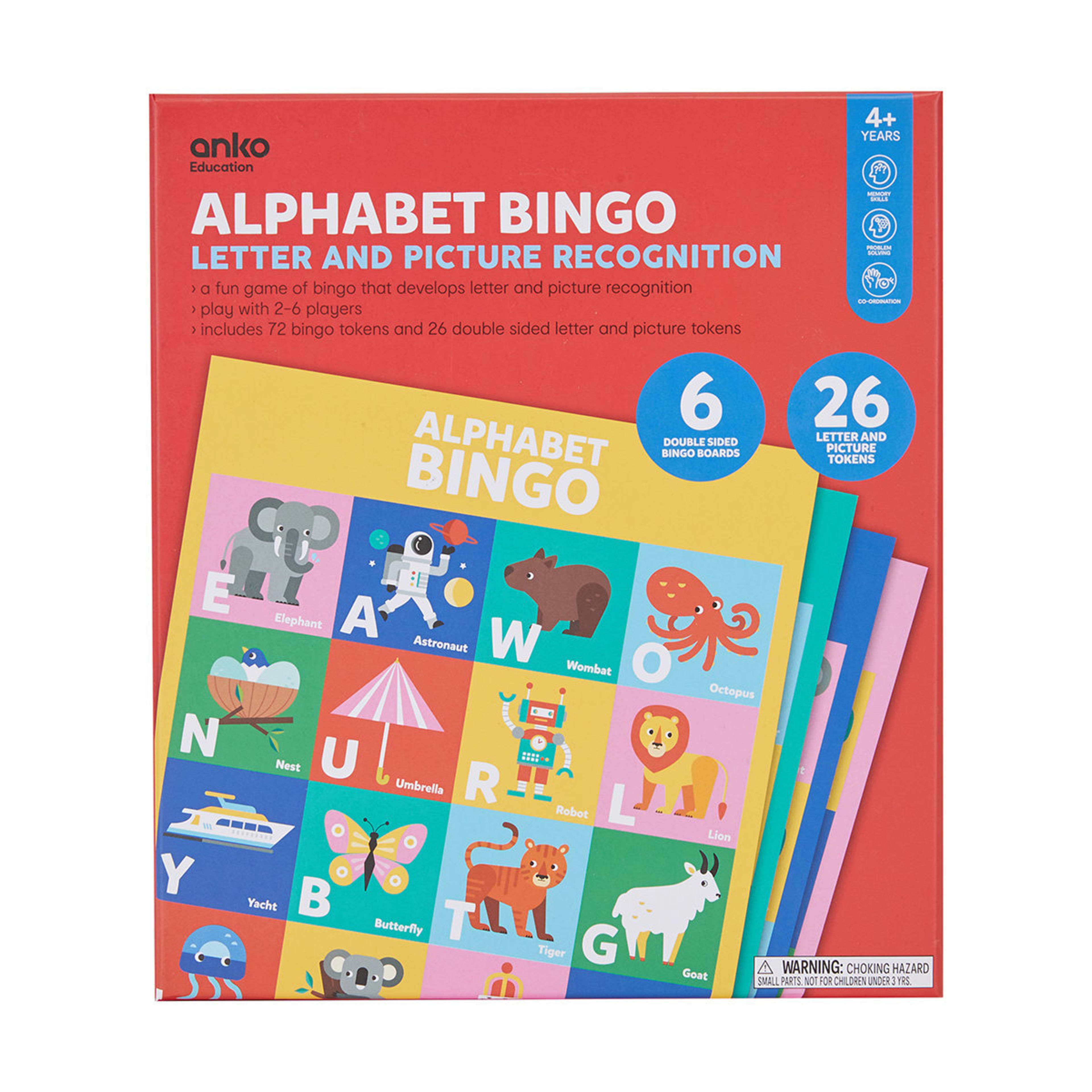 Alphabet Bingo Kmart