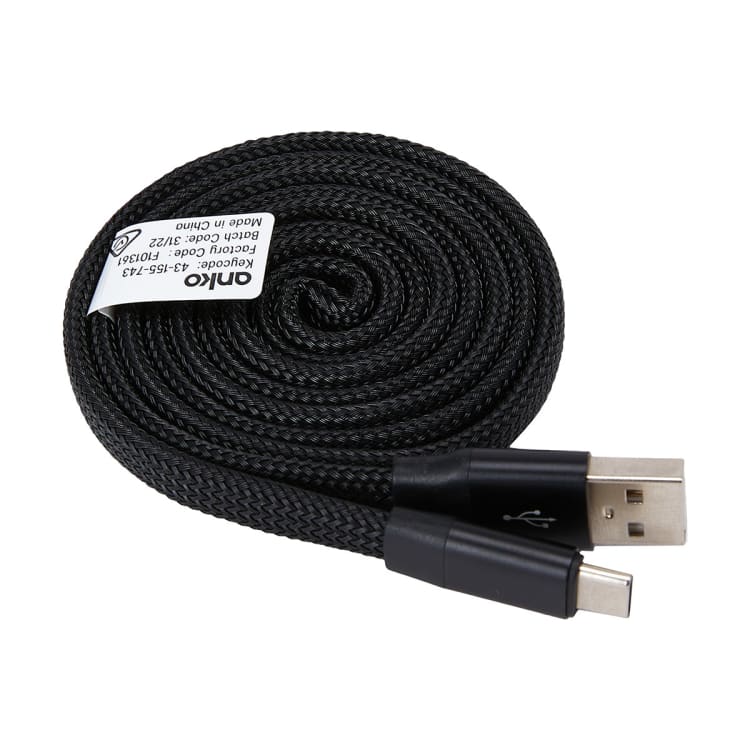 USBA to USBC Retractable Universal Cable 1m Kmart