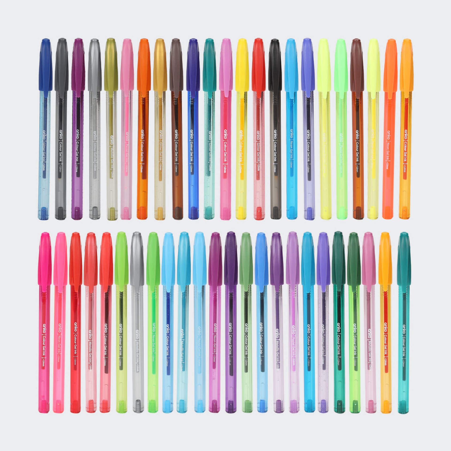 48 Pack Bulk Gel Pens Kmart