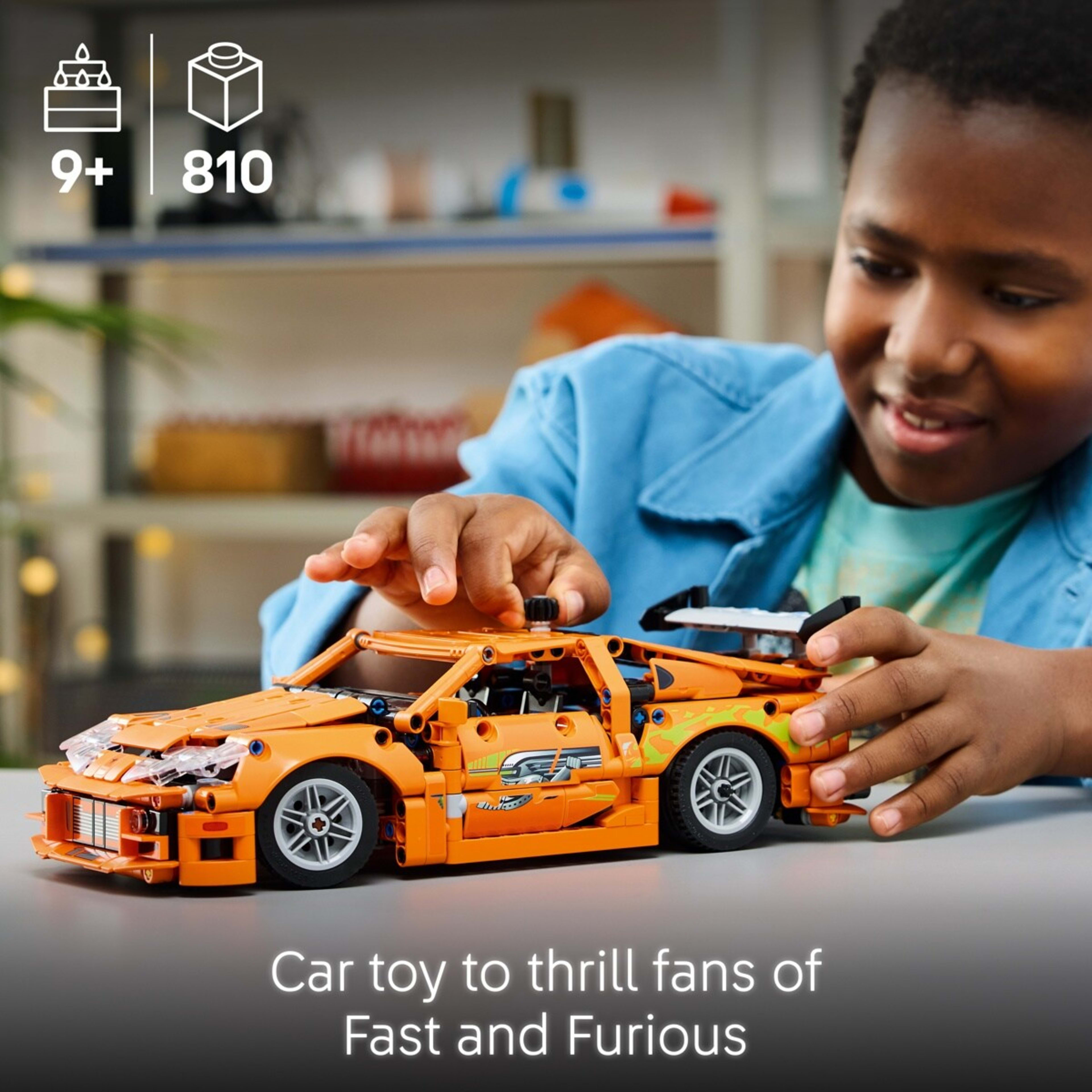 4 LEGO Technic Fast and Furious Toyota Supra MK4 42204, 4 of 10