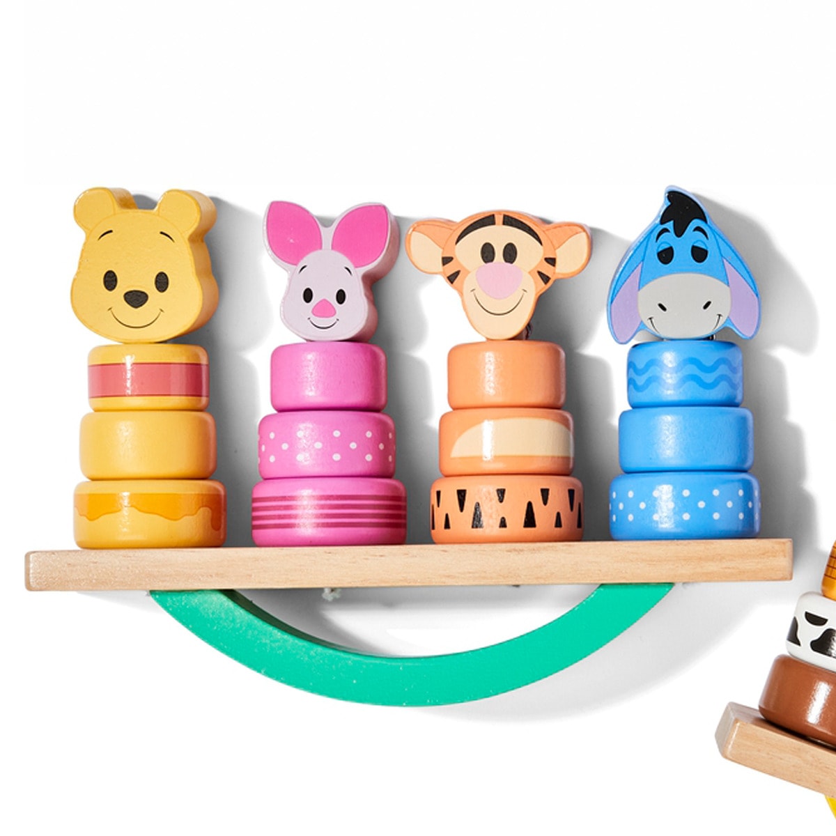 disney winnie the pooh wooden balance blocks