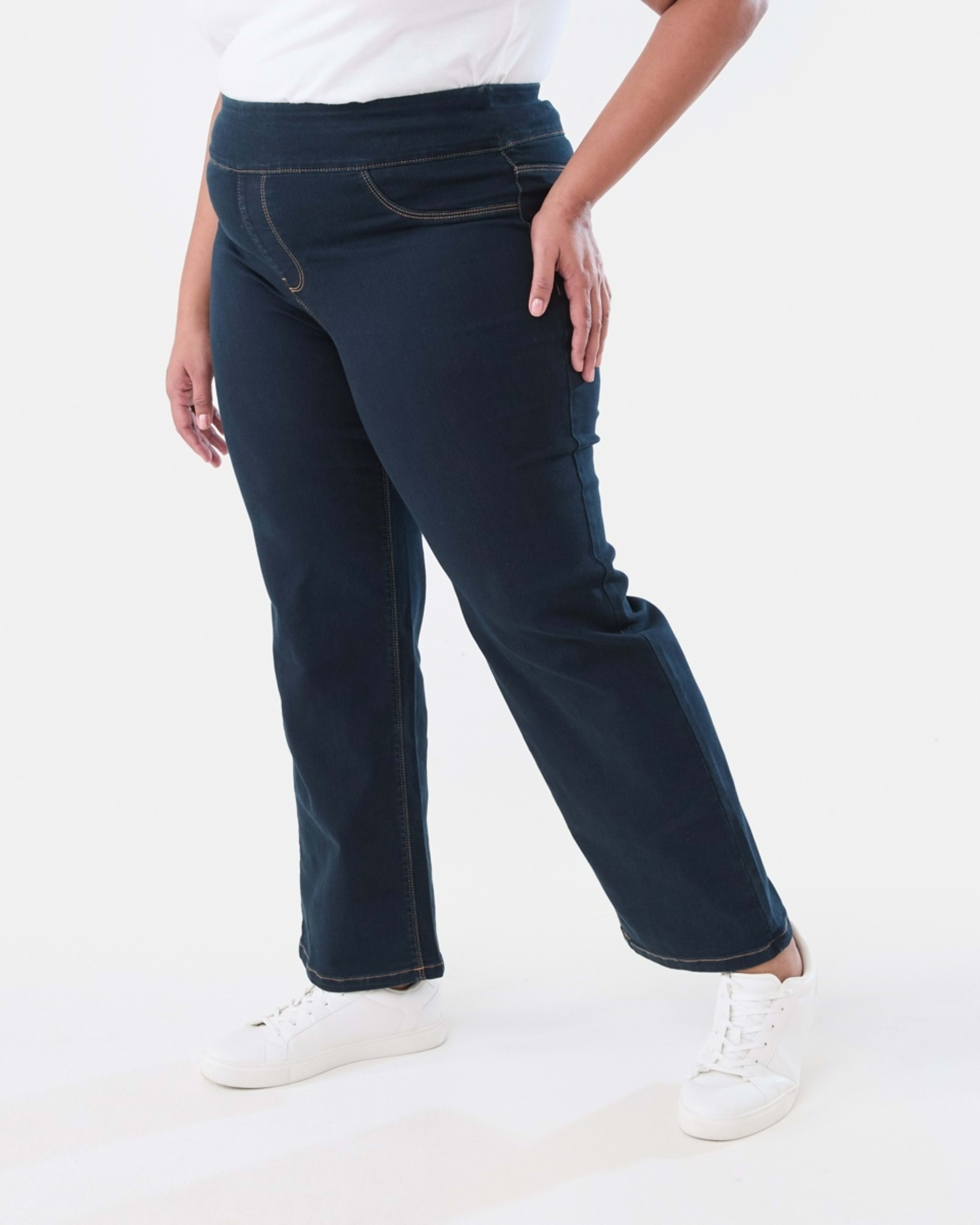 2 Curve Jeggings DARK DENIM WASH, 2 of 5